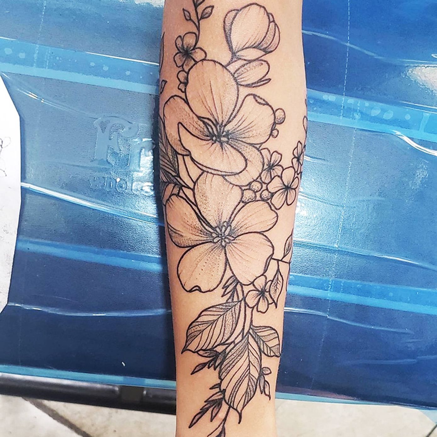 ephemeral being tattooed