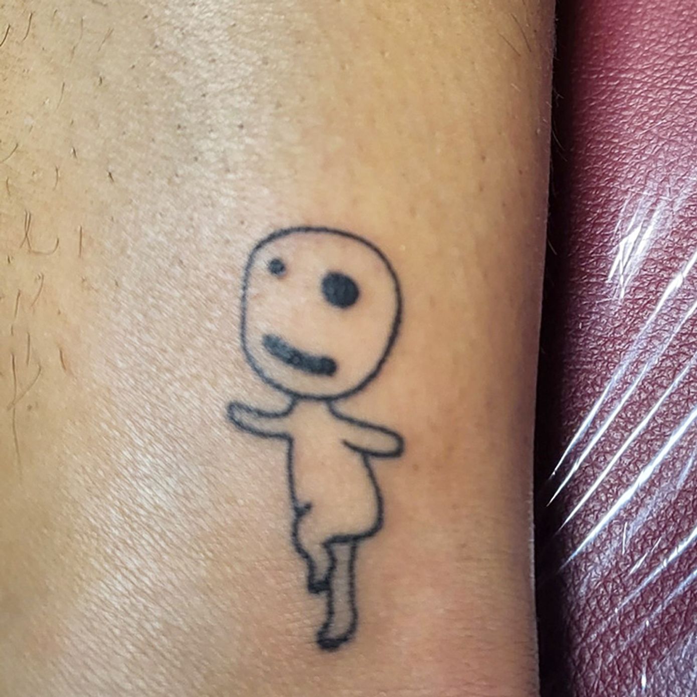 ephemeral being tattooed