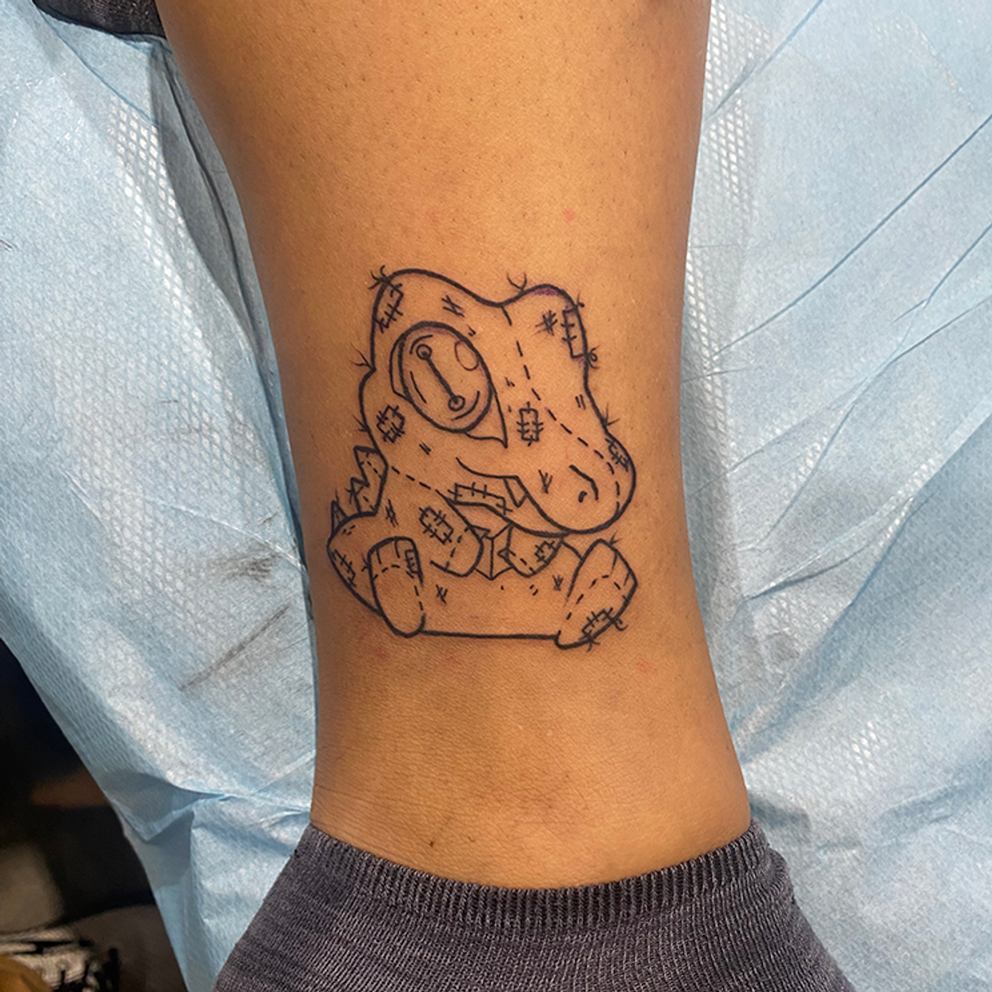 ephemeral being tattooed