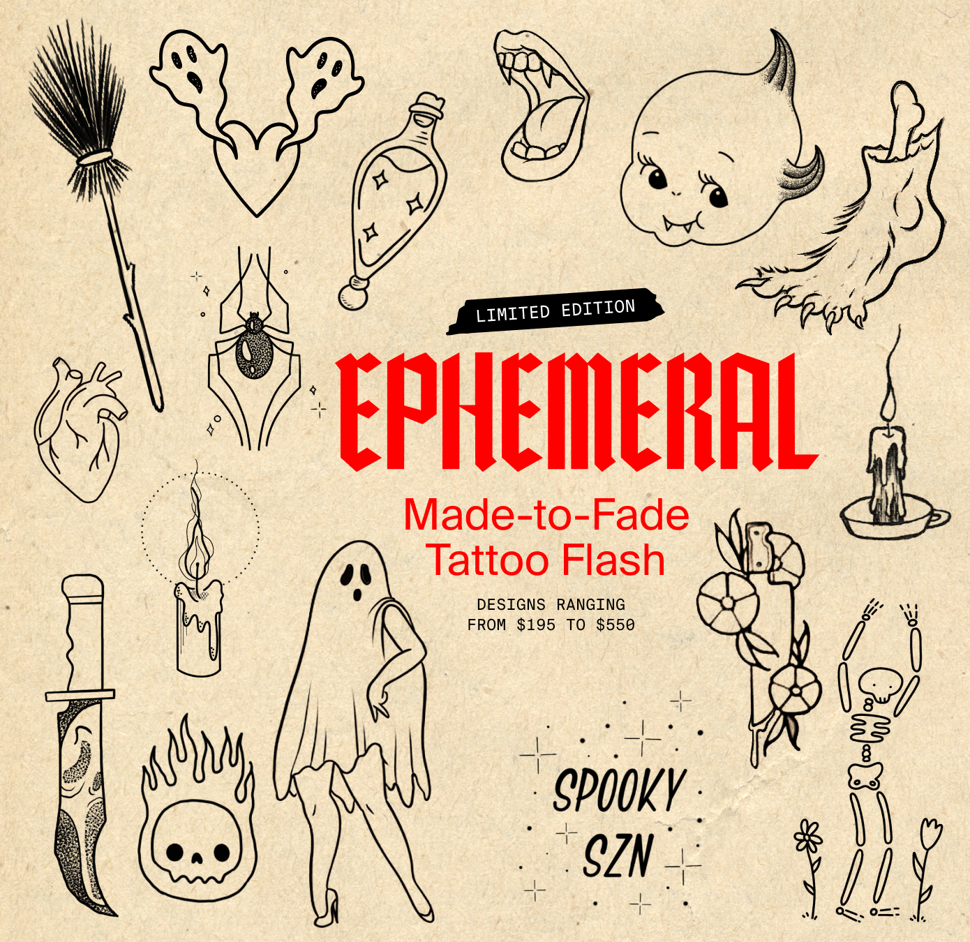Buy Temporary Ephemeral Tattoo, 2 Tattoos Online in India - Etsy
