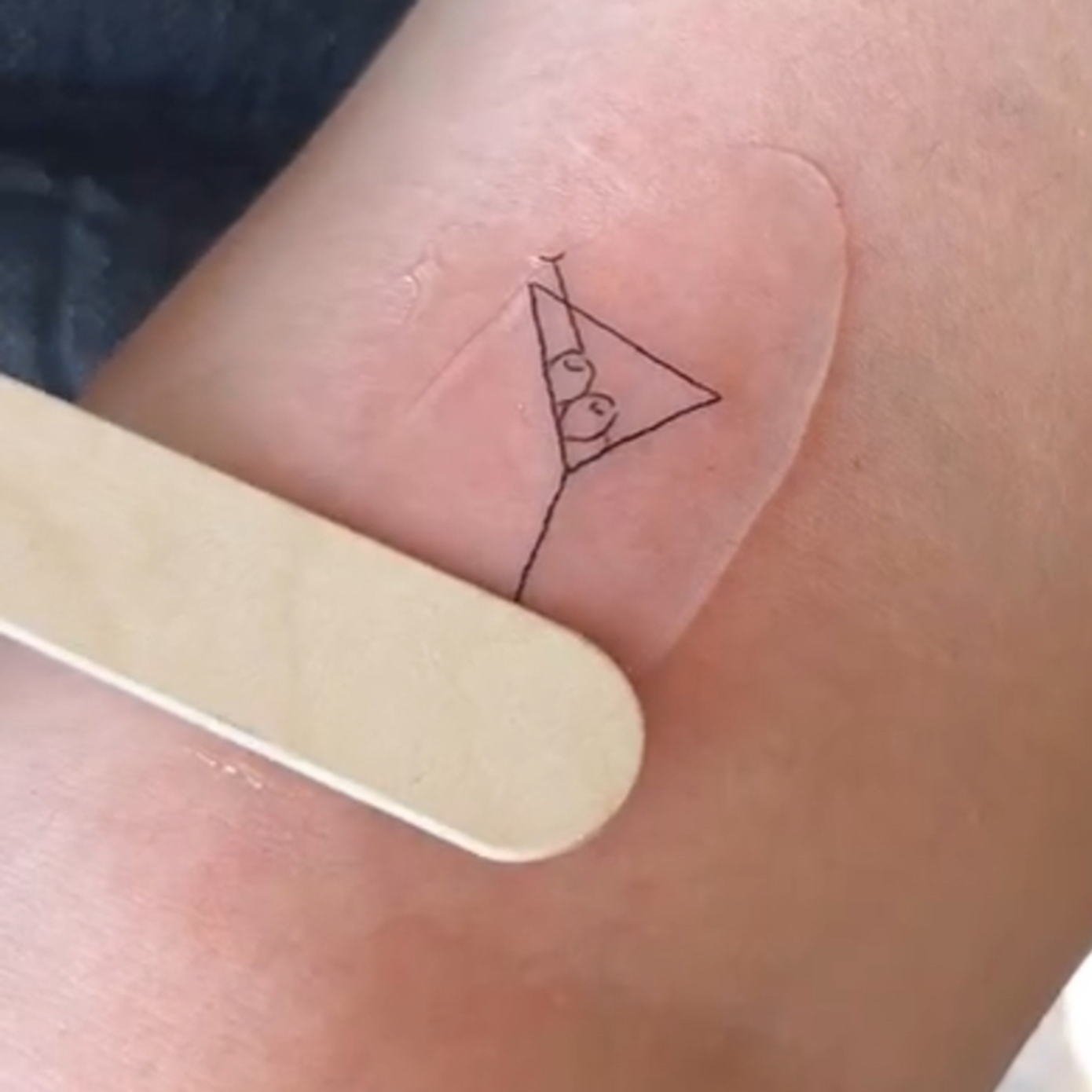 ephemeral being tattooed