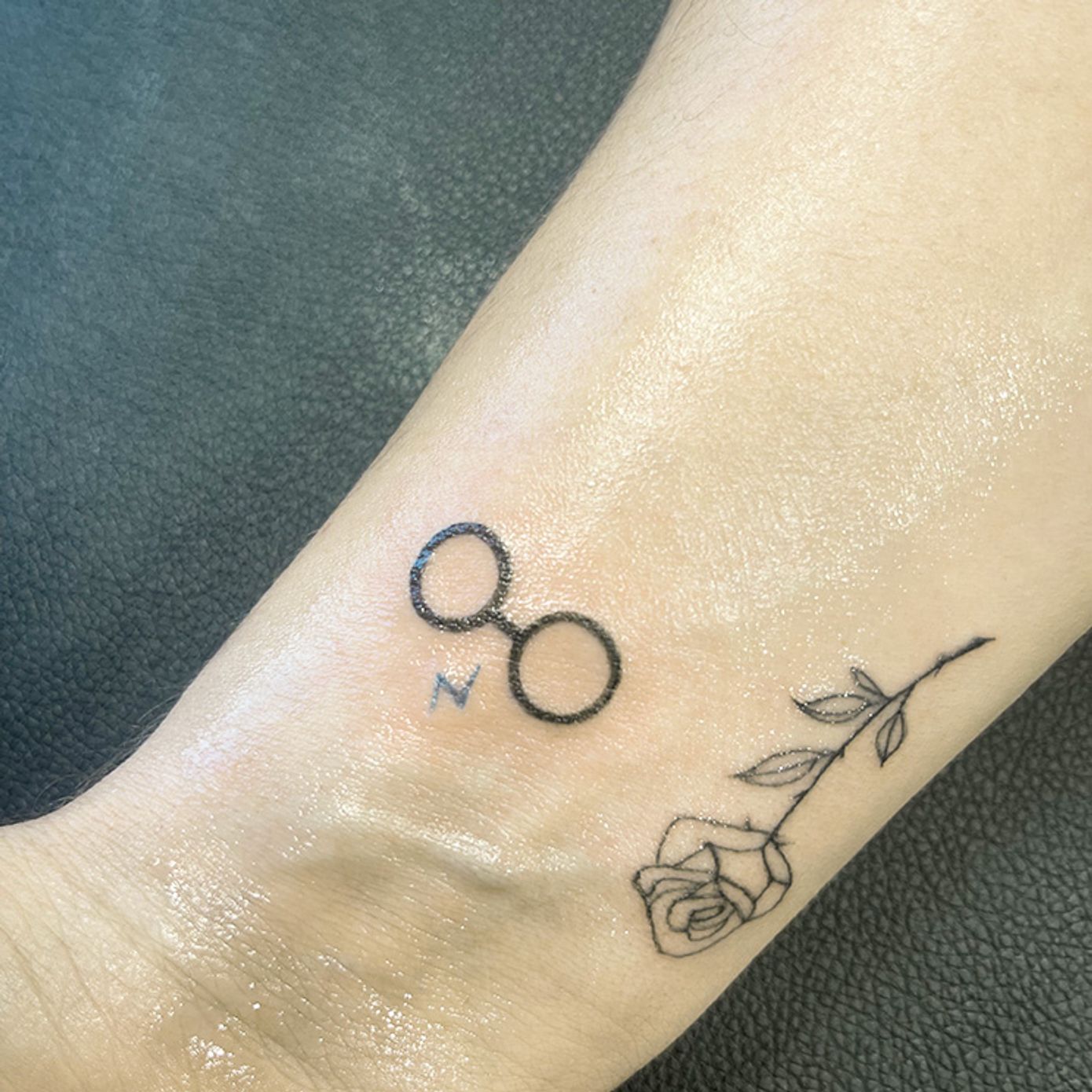 ephemeral being tattooed