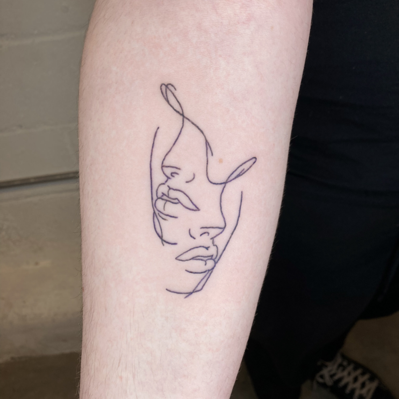 ephemeral being tattooed