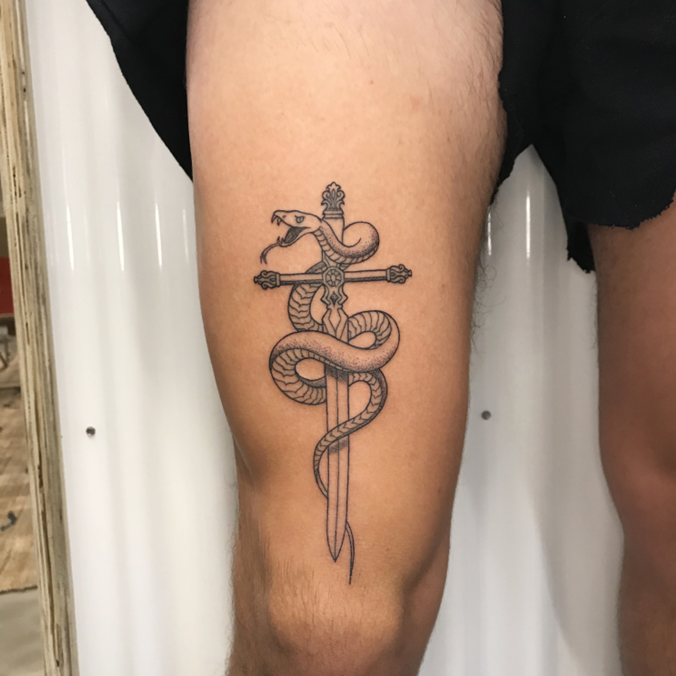 ephemeral being tattooed
