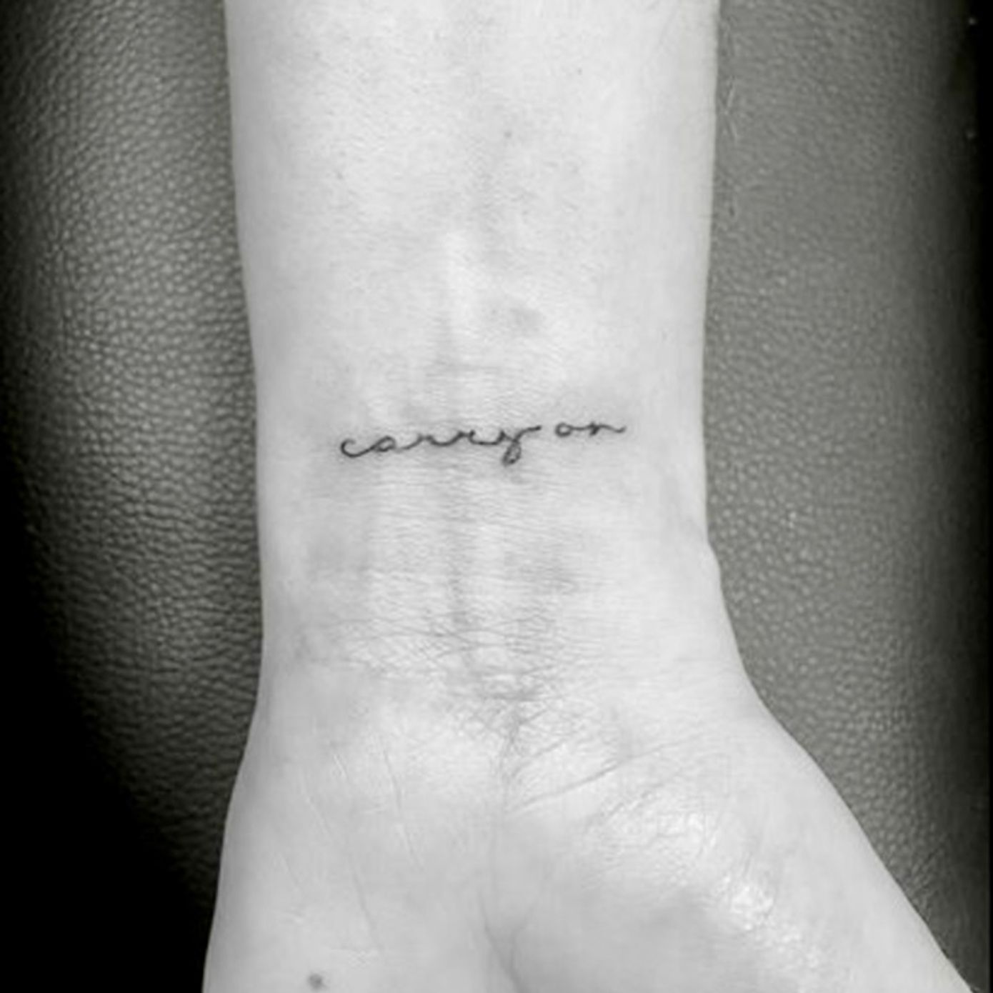 ephemeral being tattooed