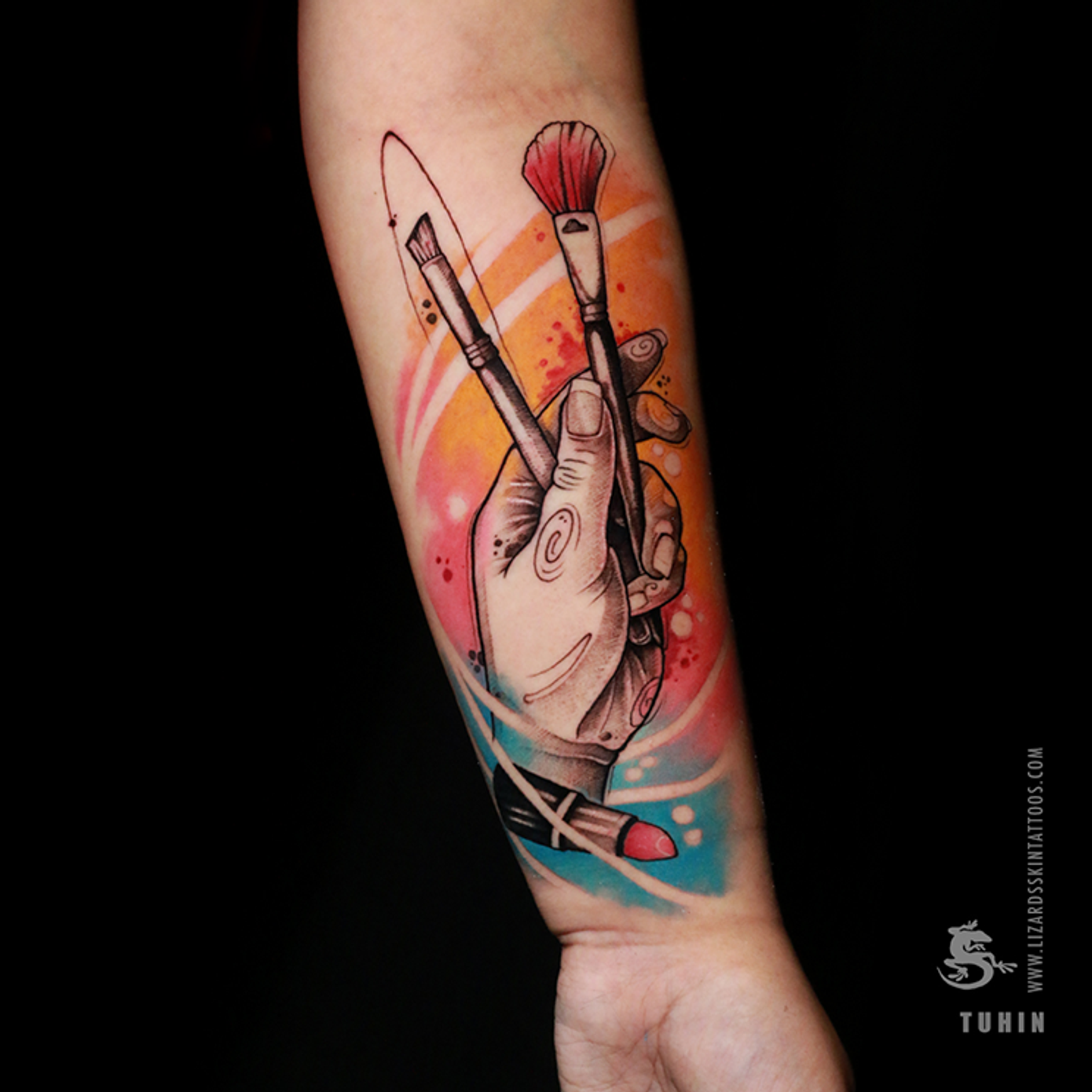 ephemeral being tattooed