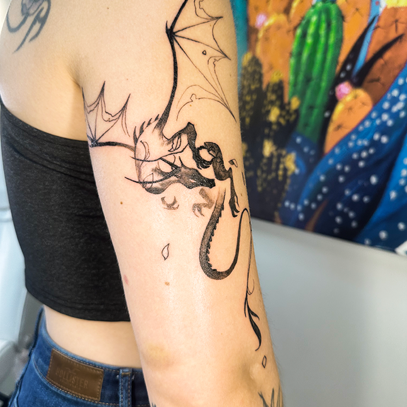 ephemeral being tattooed