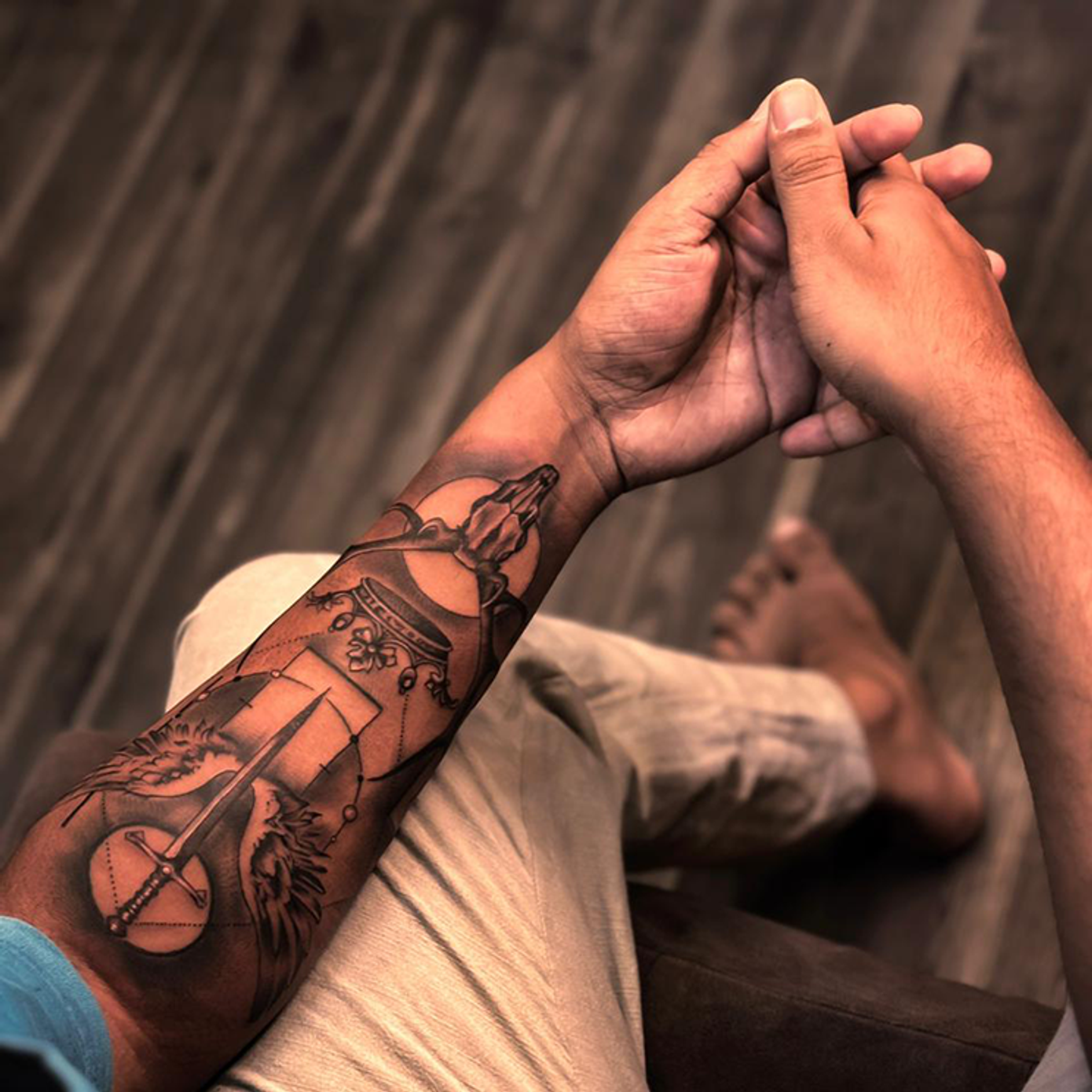 ephemeral being tattooed