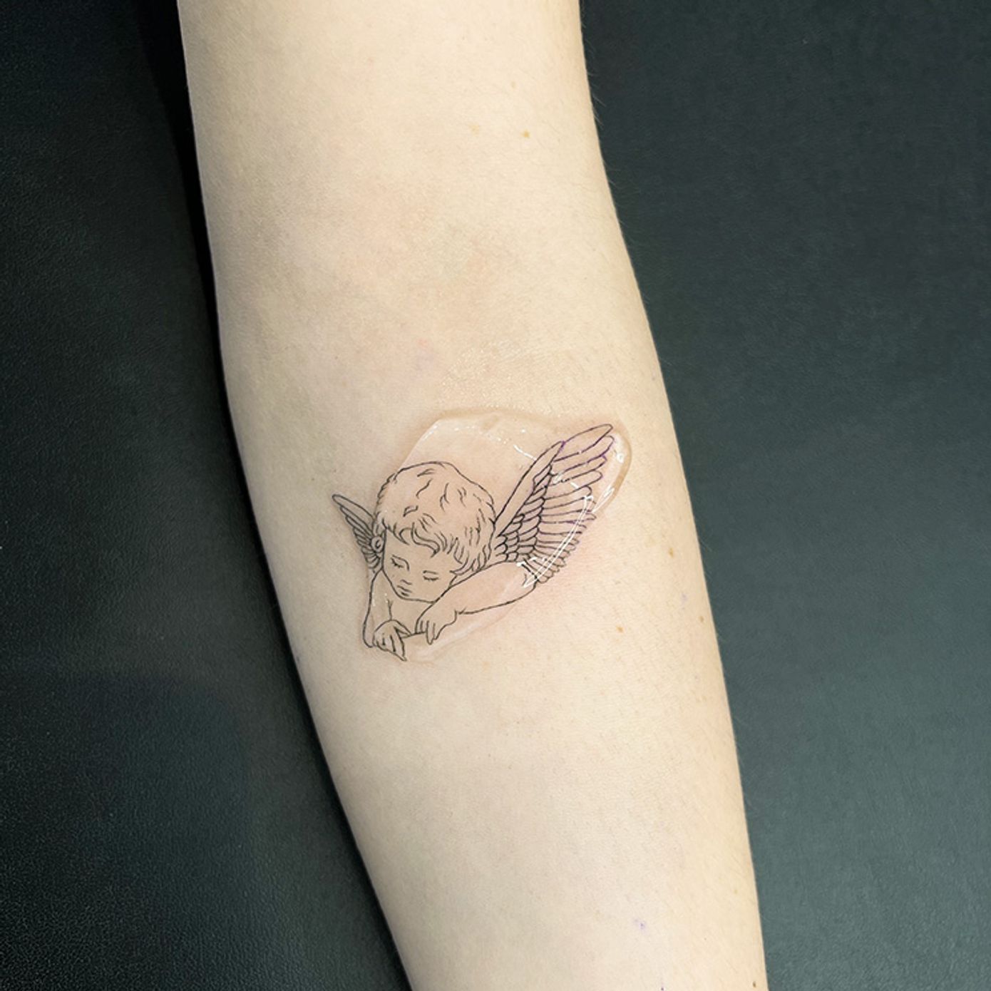 ephemeral being tattooed