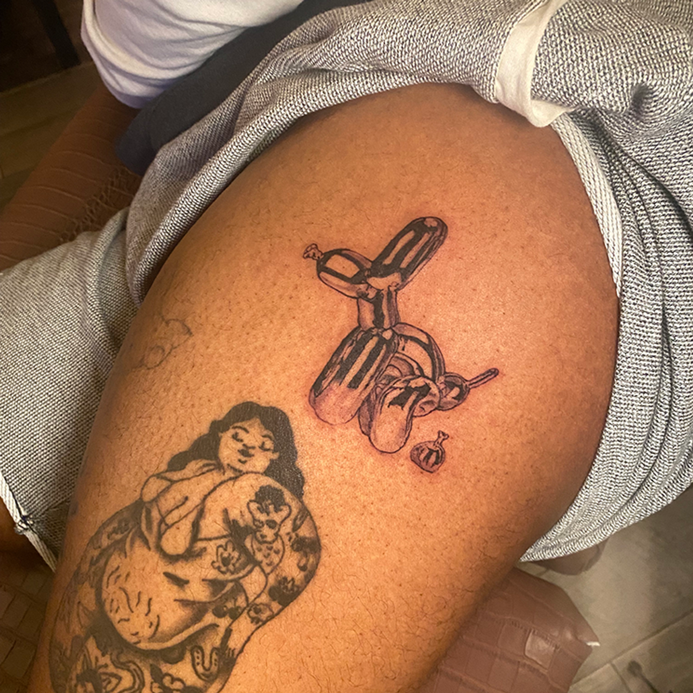 ephemeral being tattooed