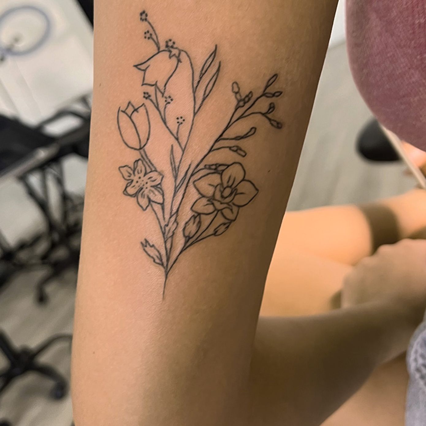 ephemeral being tattooed