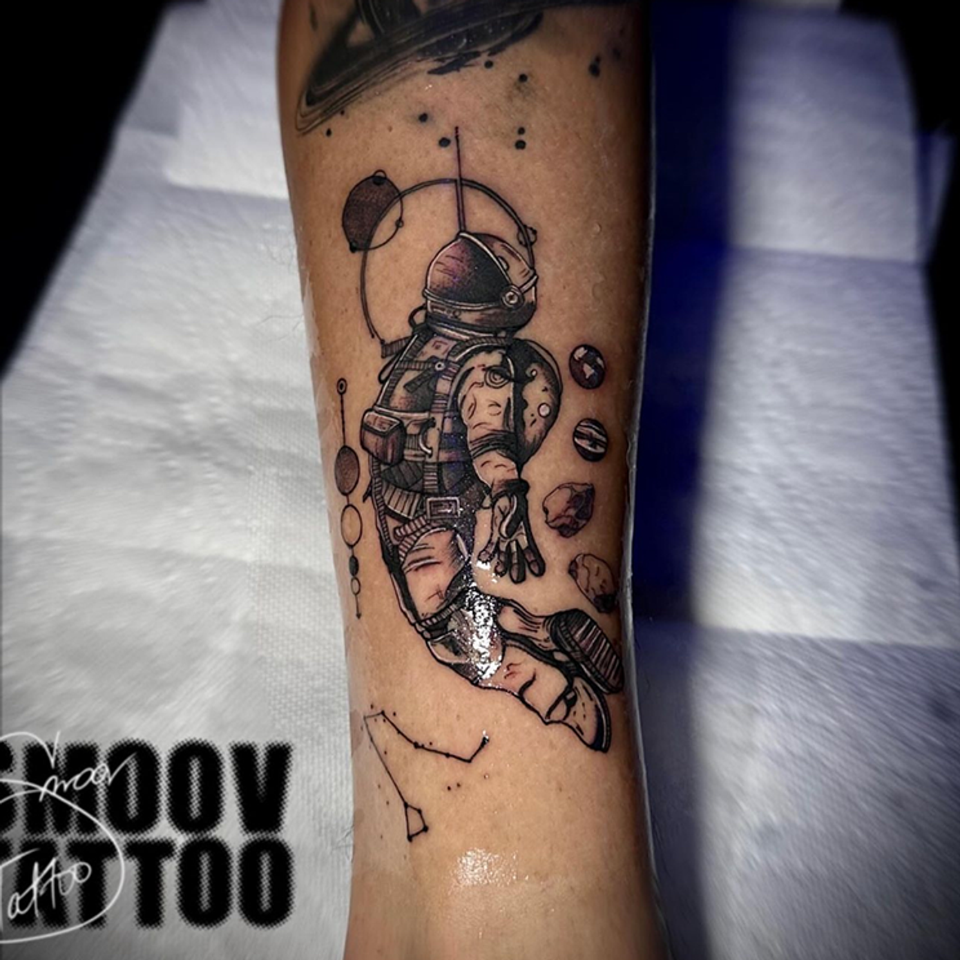 ephemeral being tattooed