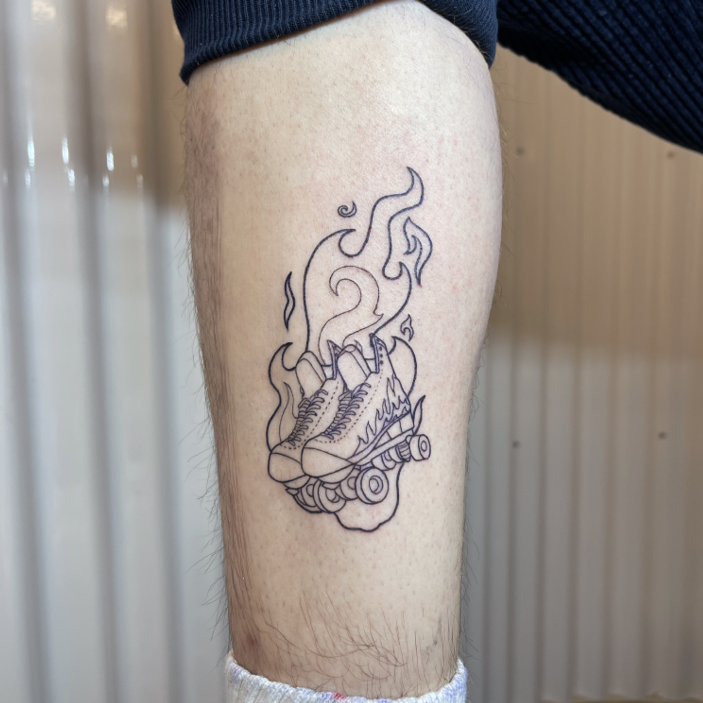 ephemeral being tattooed