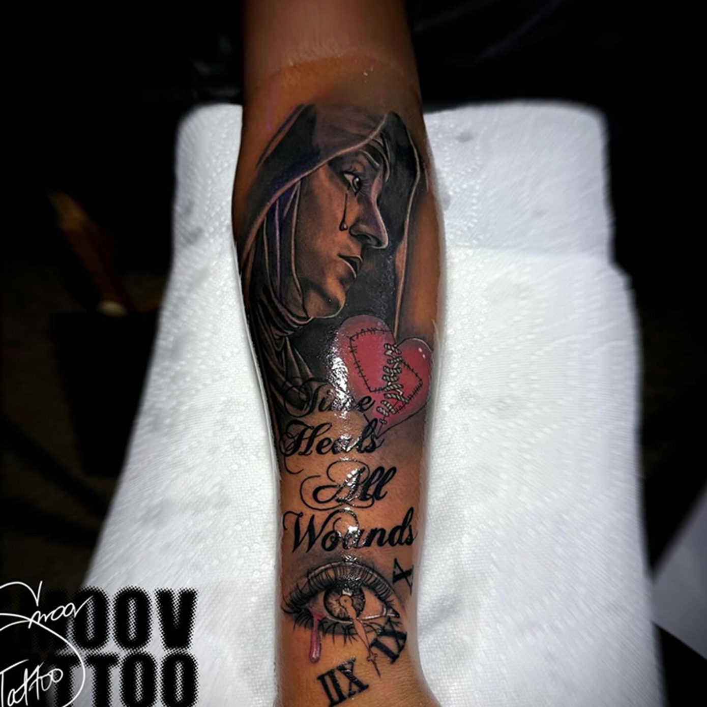 ephemeral being tattooed