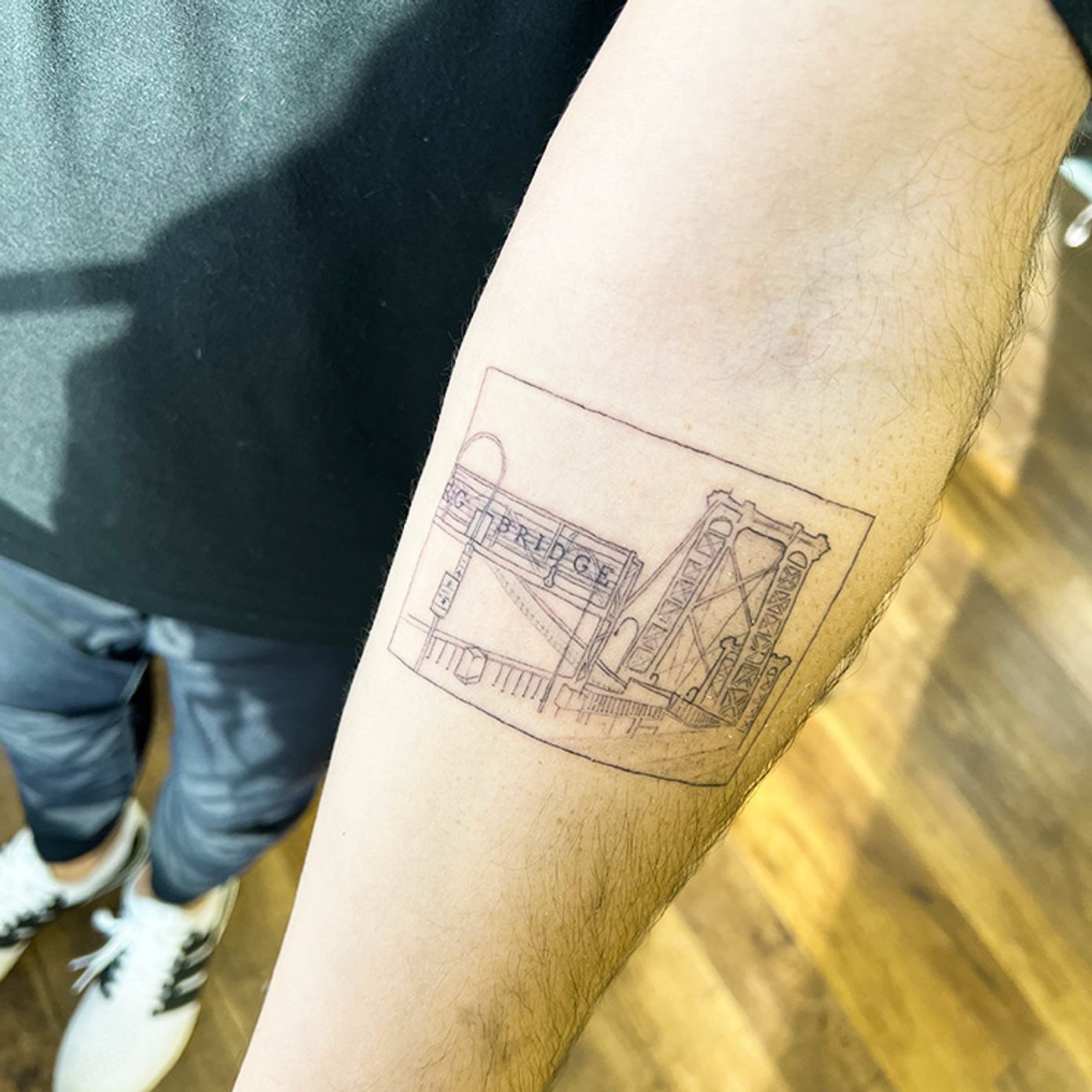 ephemeral being tattooed