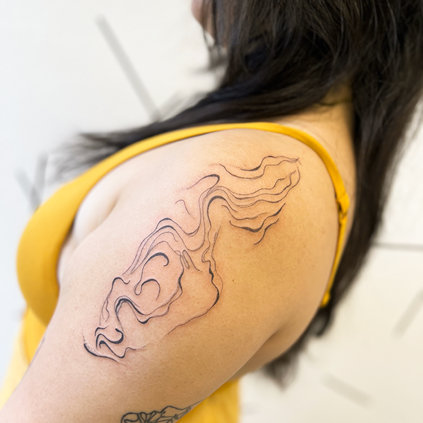 ephemeral being tattooed