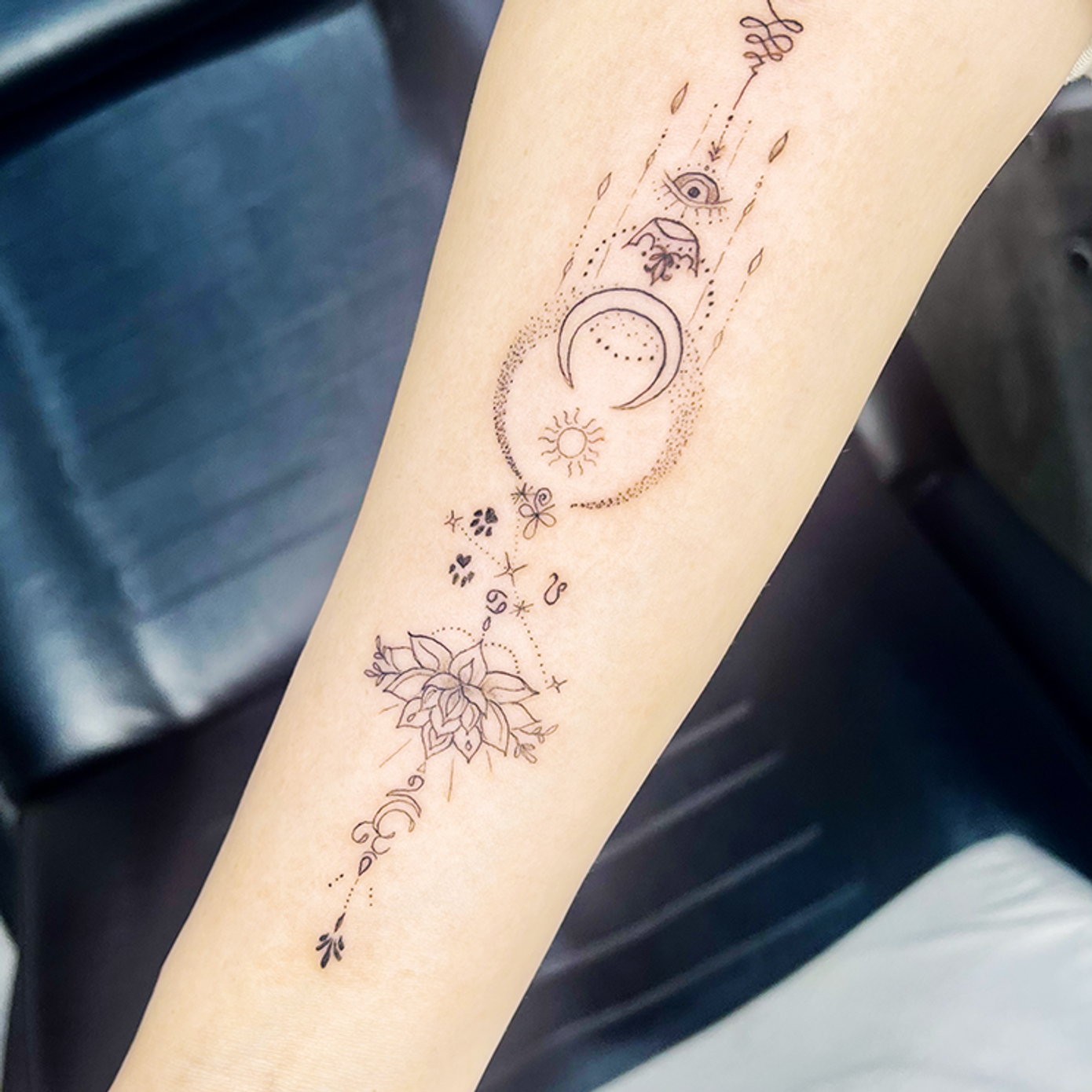 ephemeral being tattooed