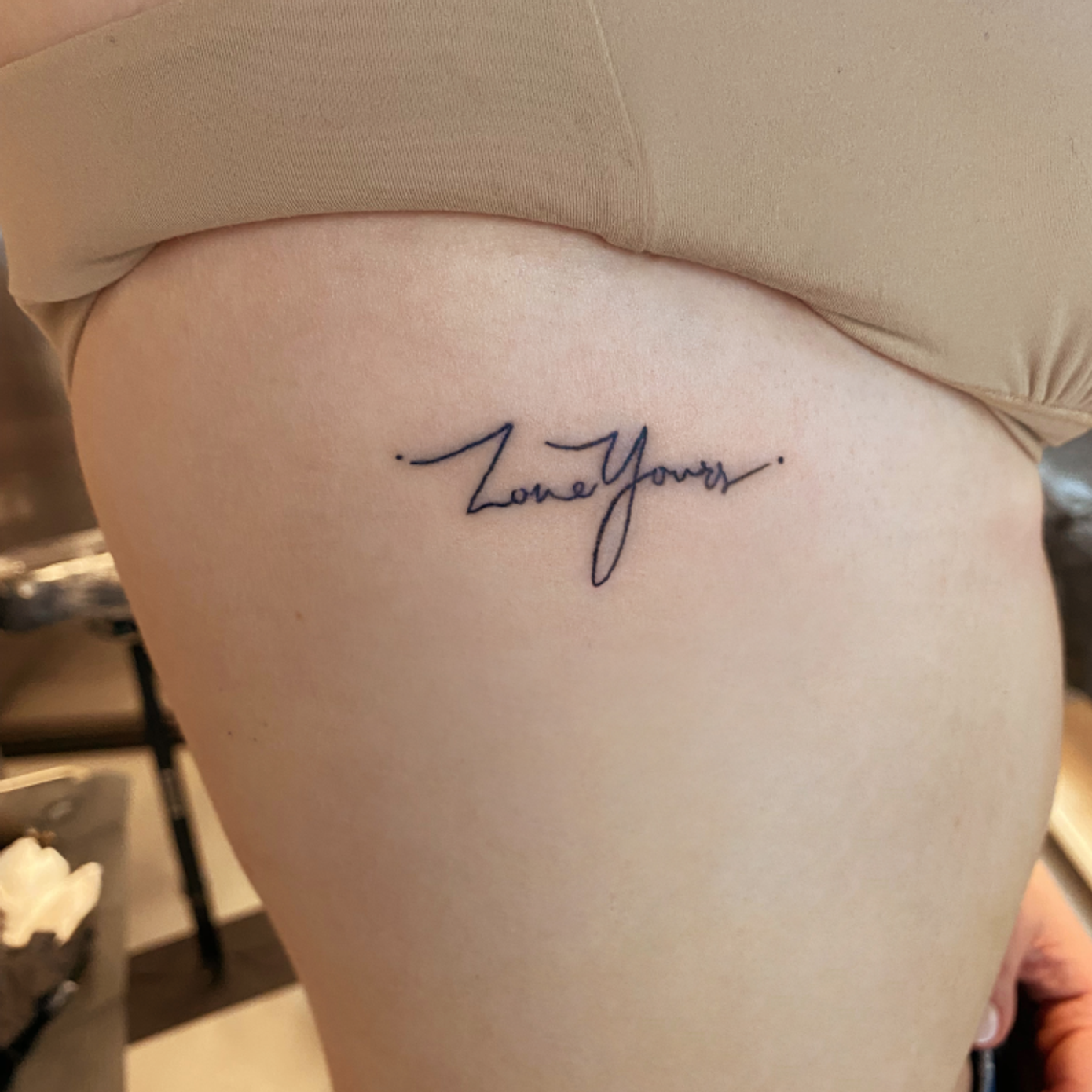 ephemeral being tattooed 