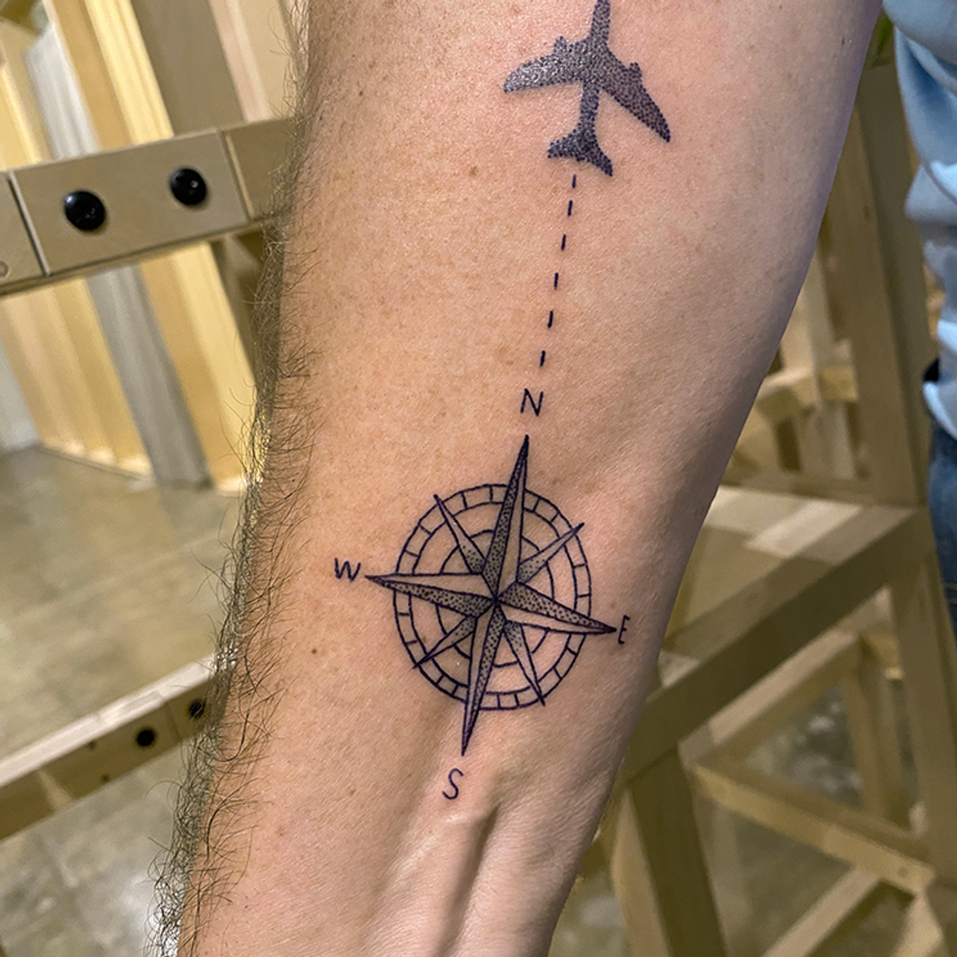 ephemeral being tattooed