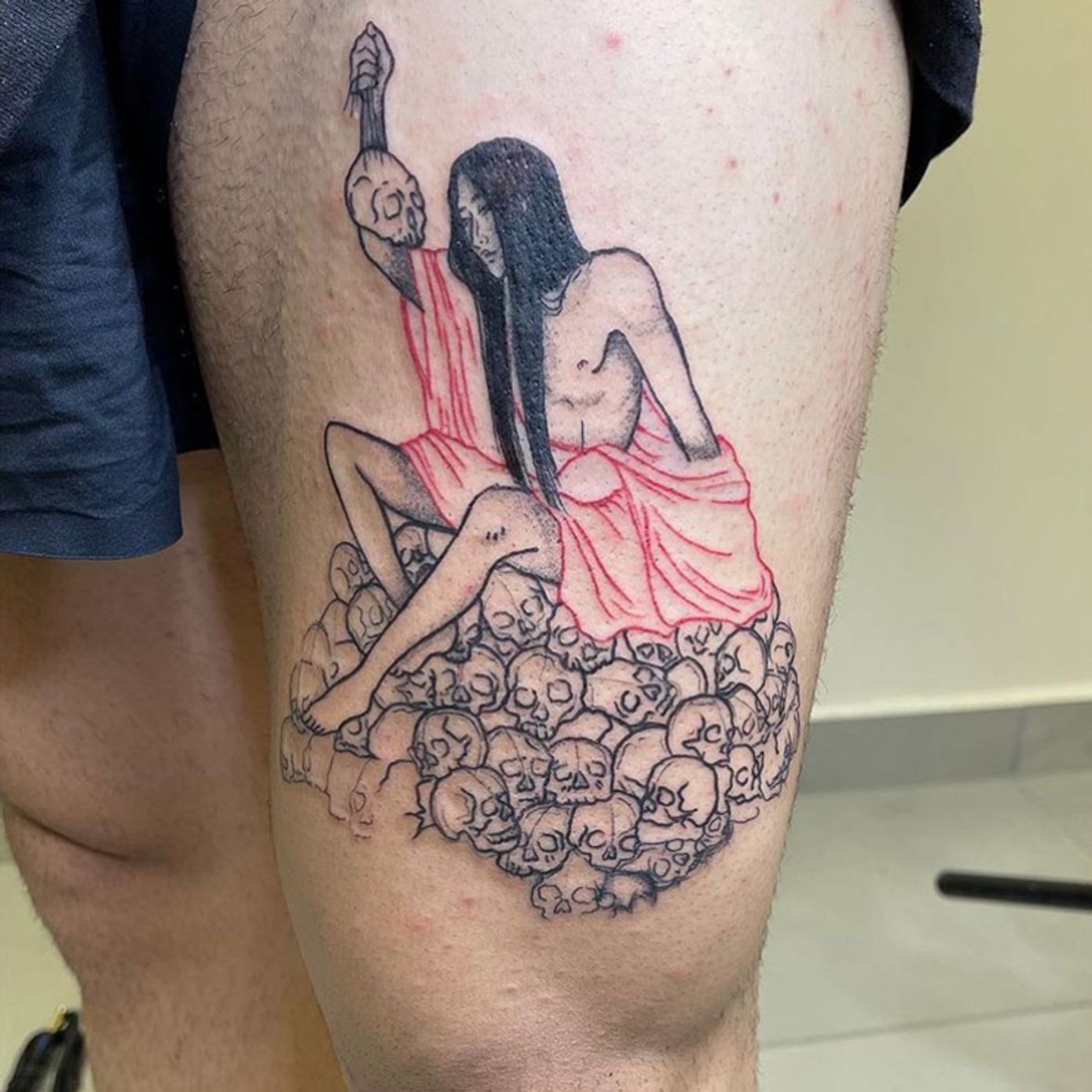 ephemeral being tattooed