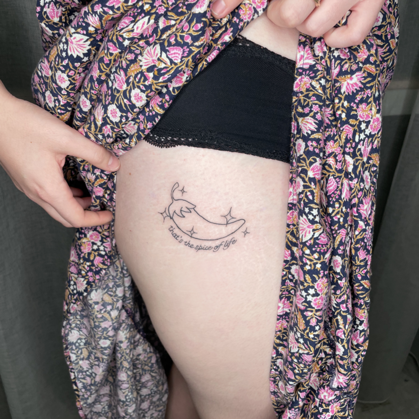 ephemeral being tattooed