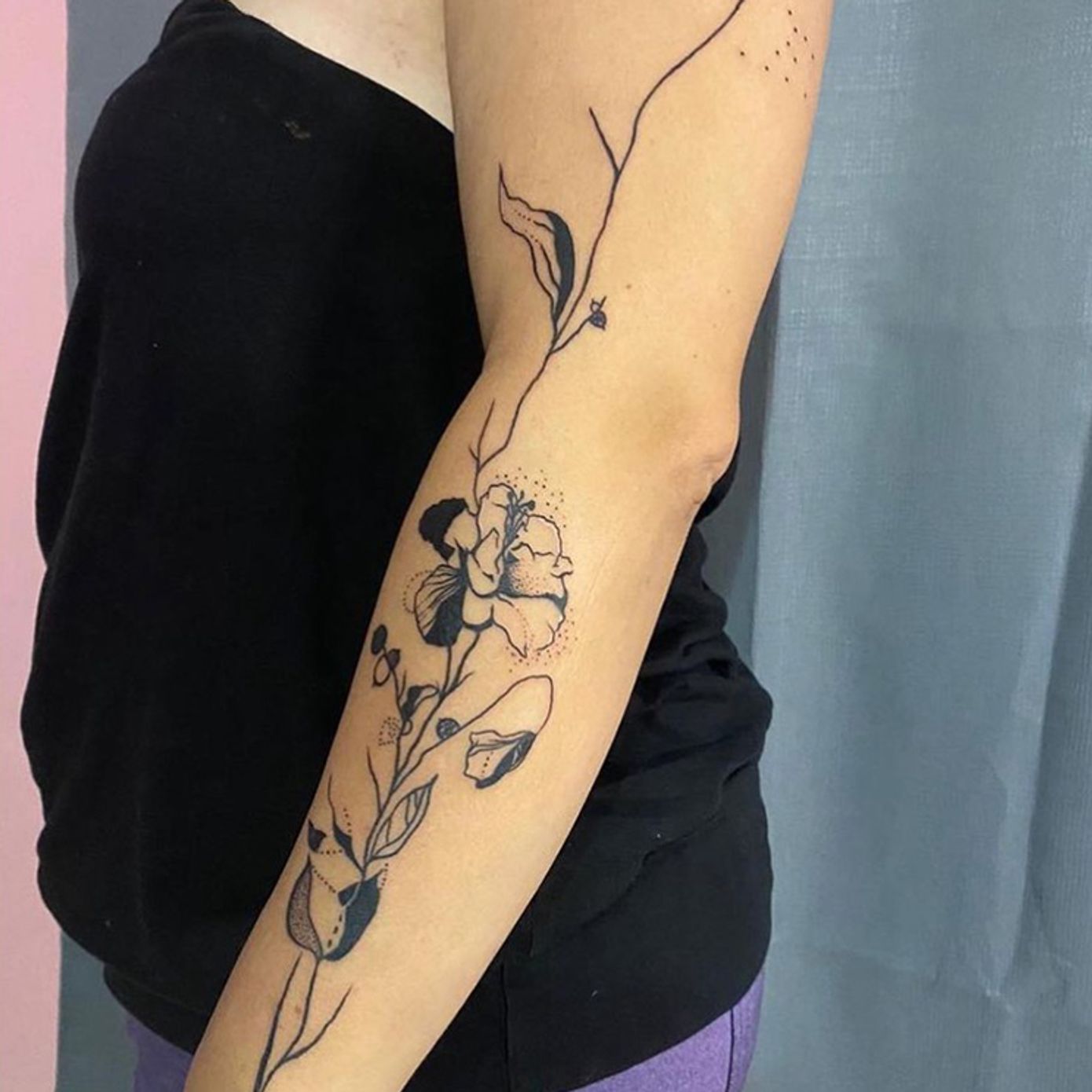 ephemeral being tattooed