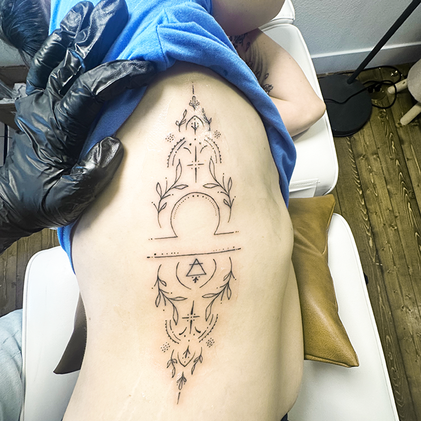 ephemeral being tattooed