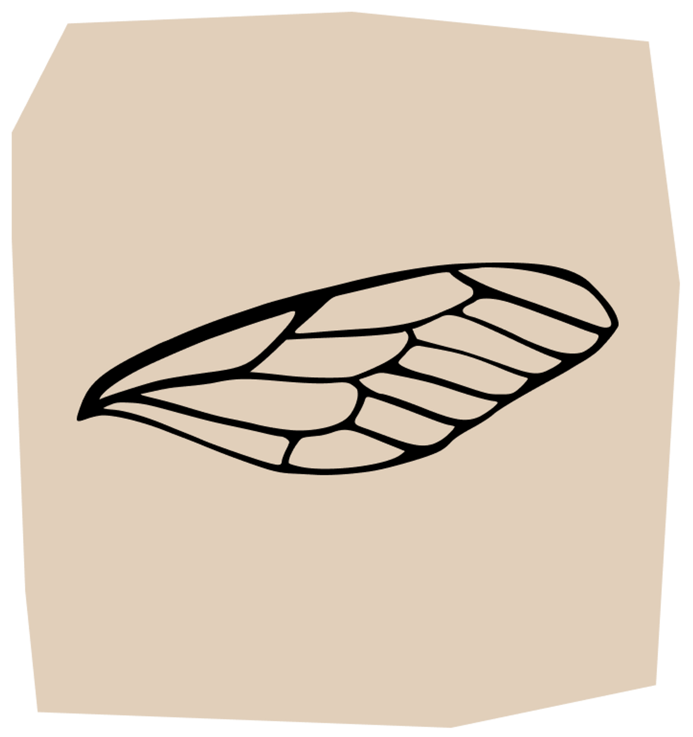 dragonfly wing tattoo