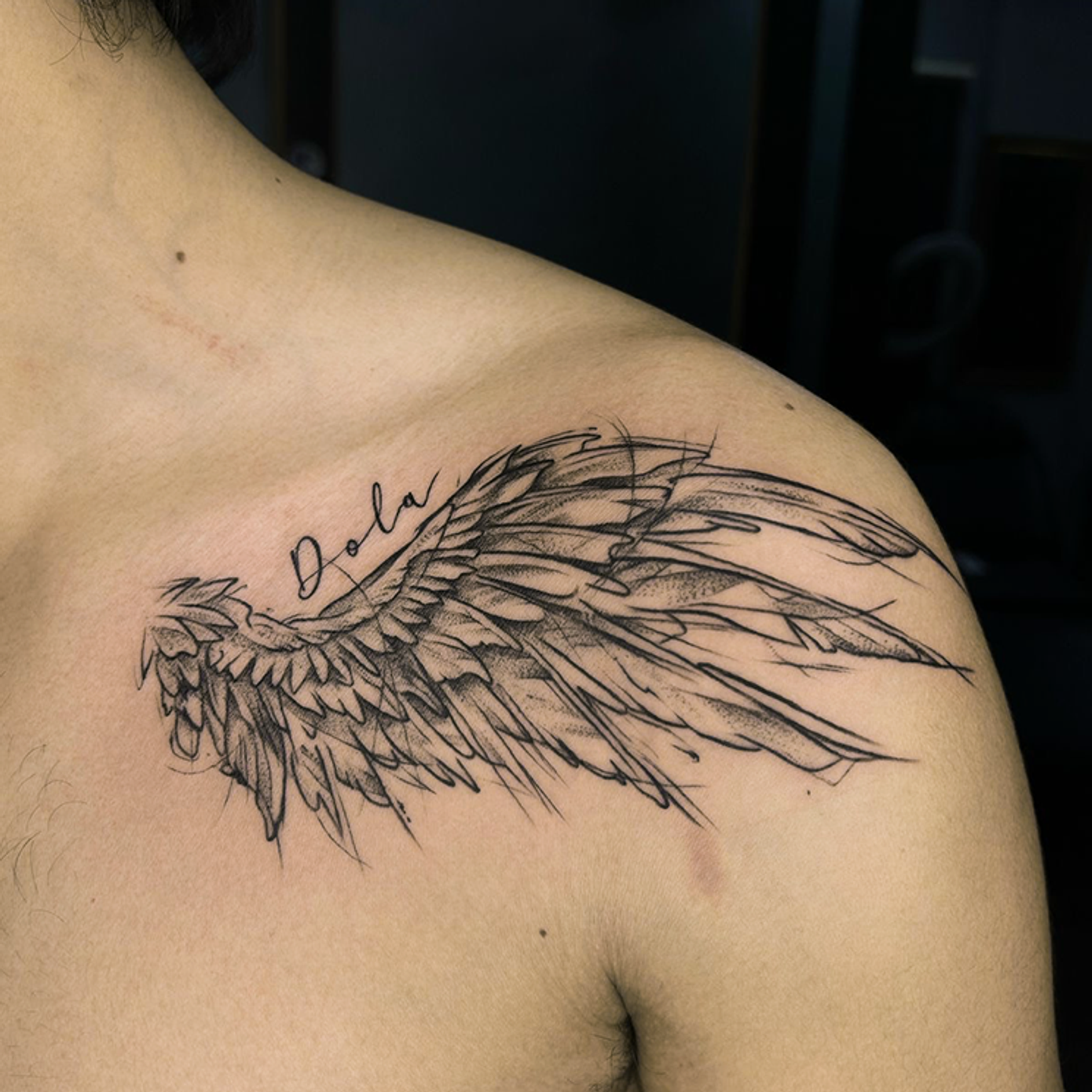 ephemeral being tattooed 