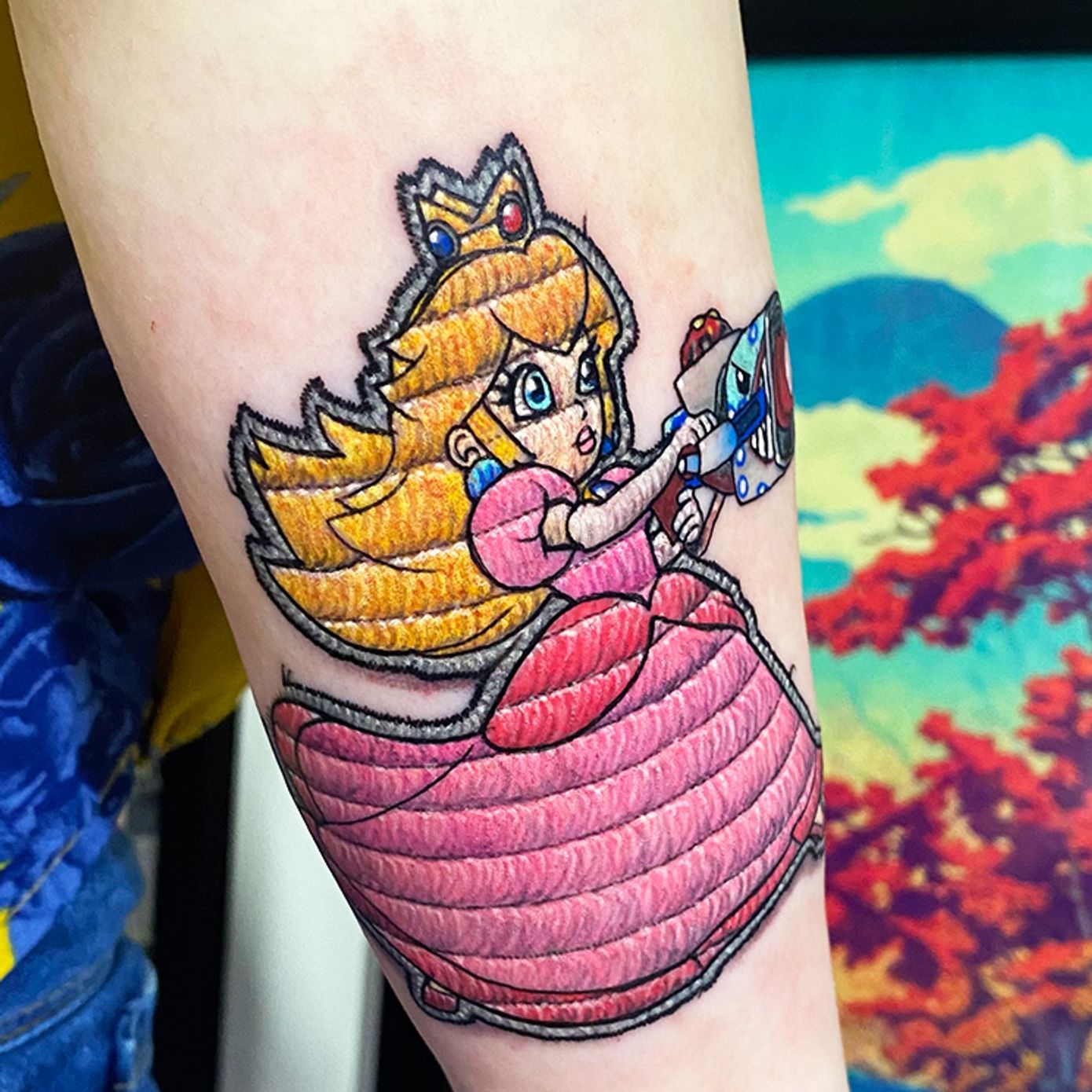 ephemeral being tattooed