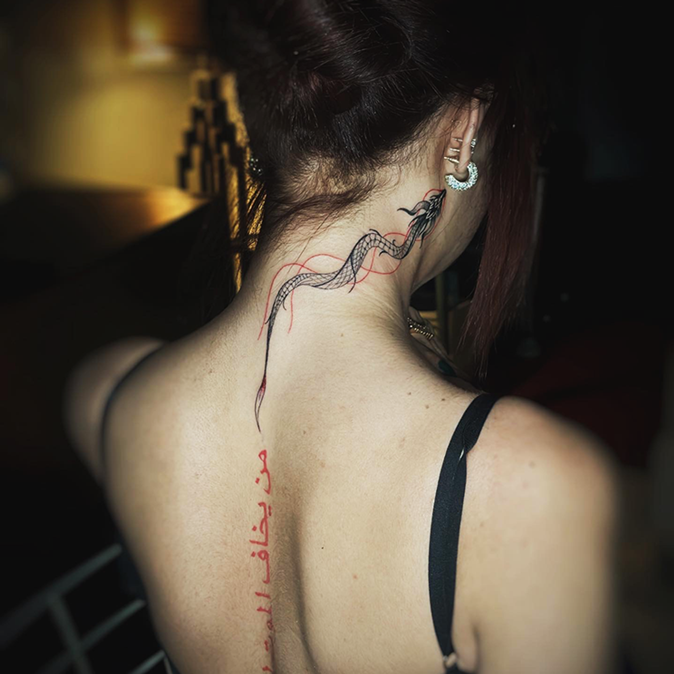 ephemeral being tattooed