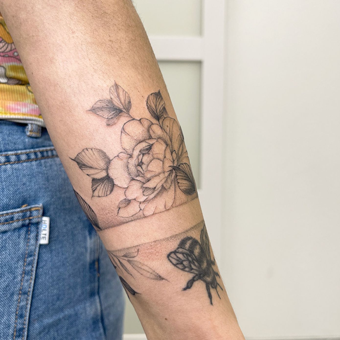 ephemeral being tattooed