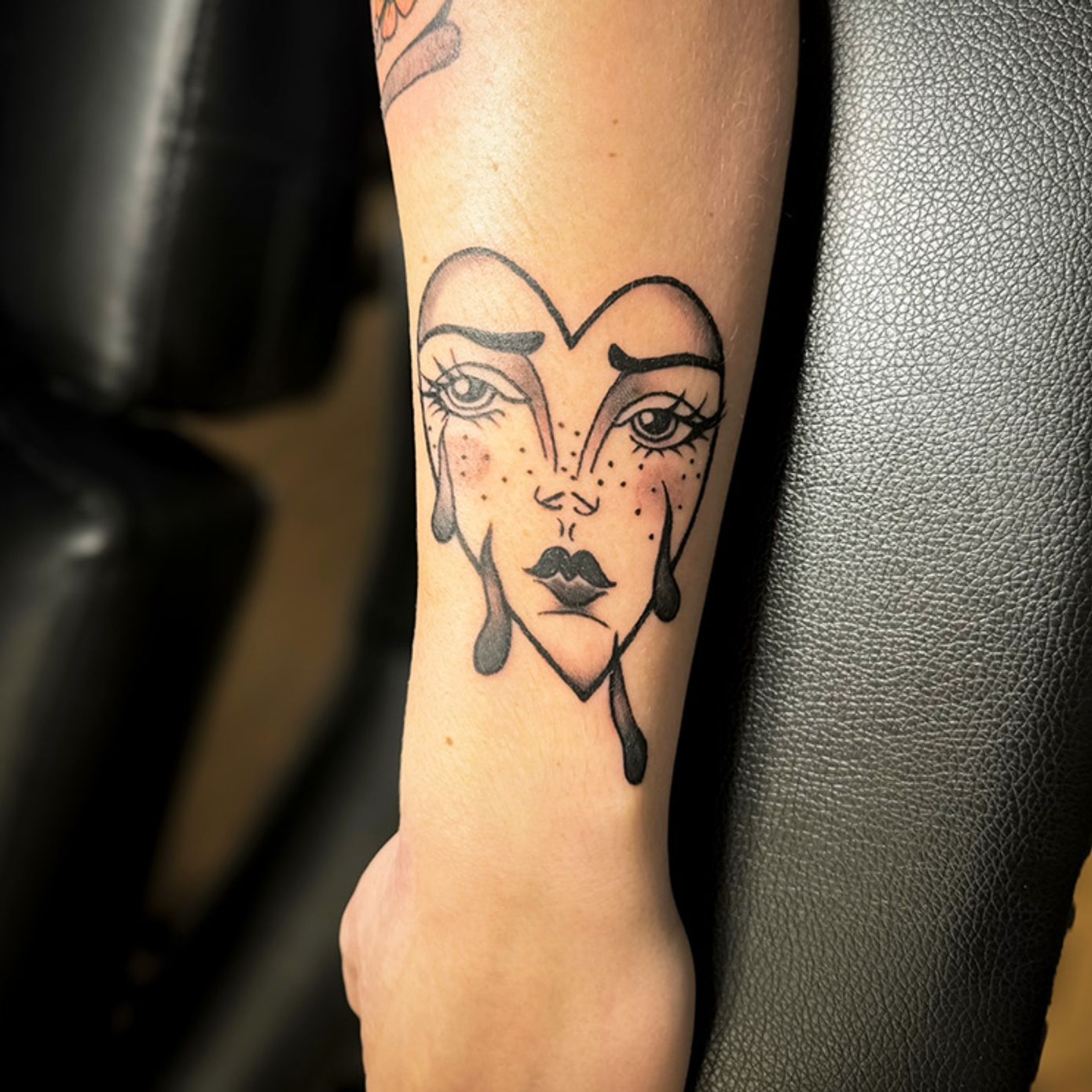 ephemeral being tattooed