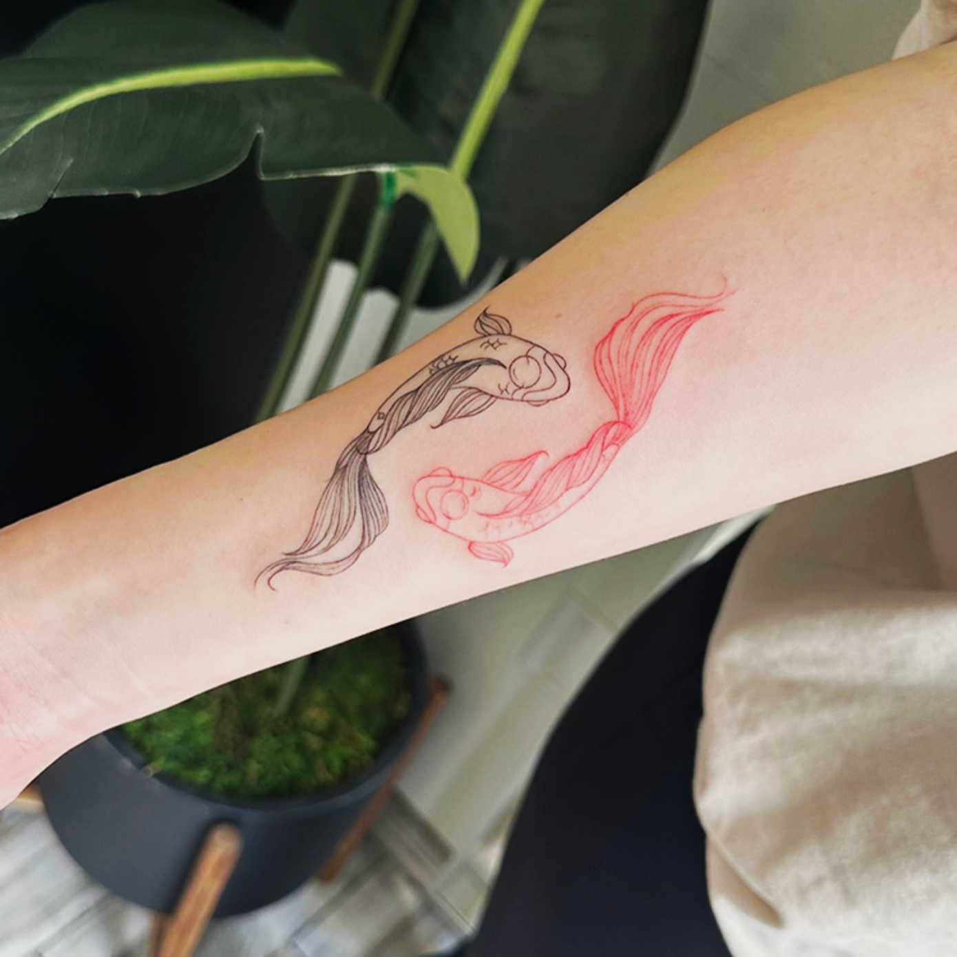 ephemeral being tattooed