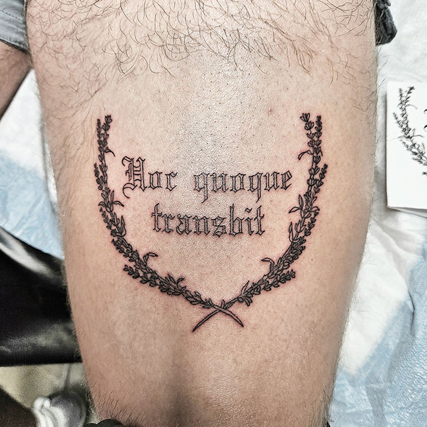 ephemeral being tattooed
