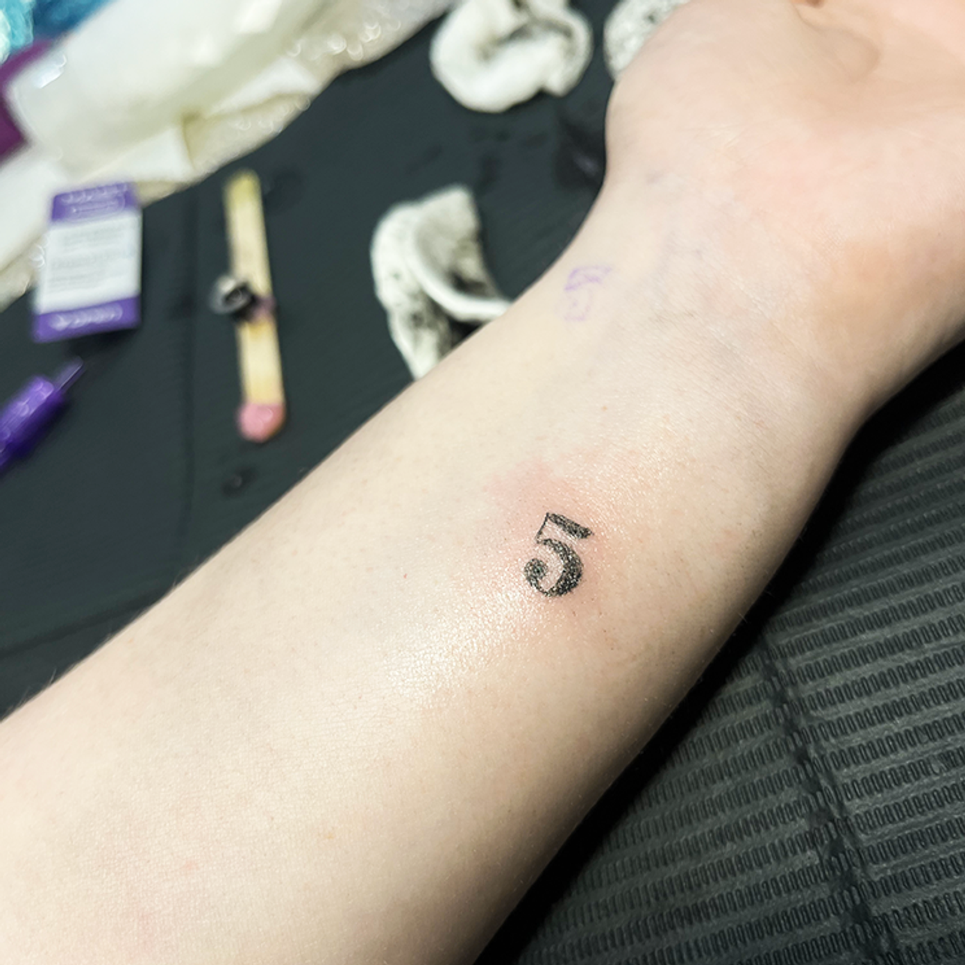 ephemeral being tattooed