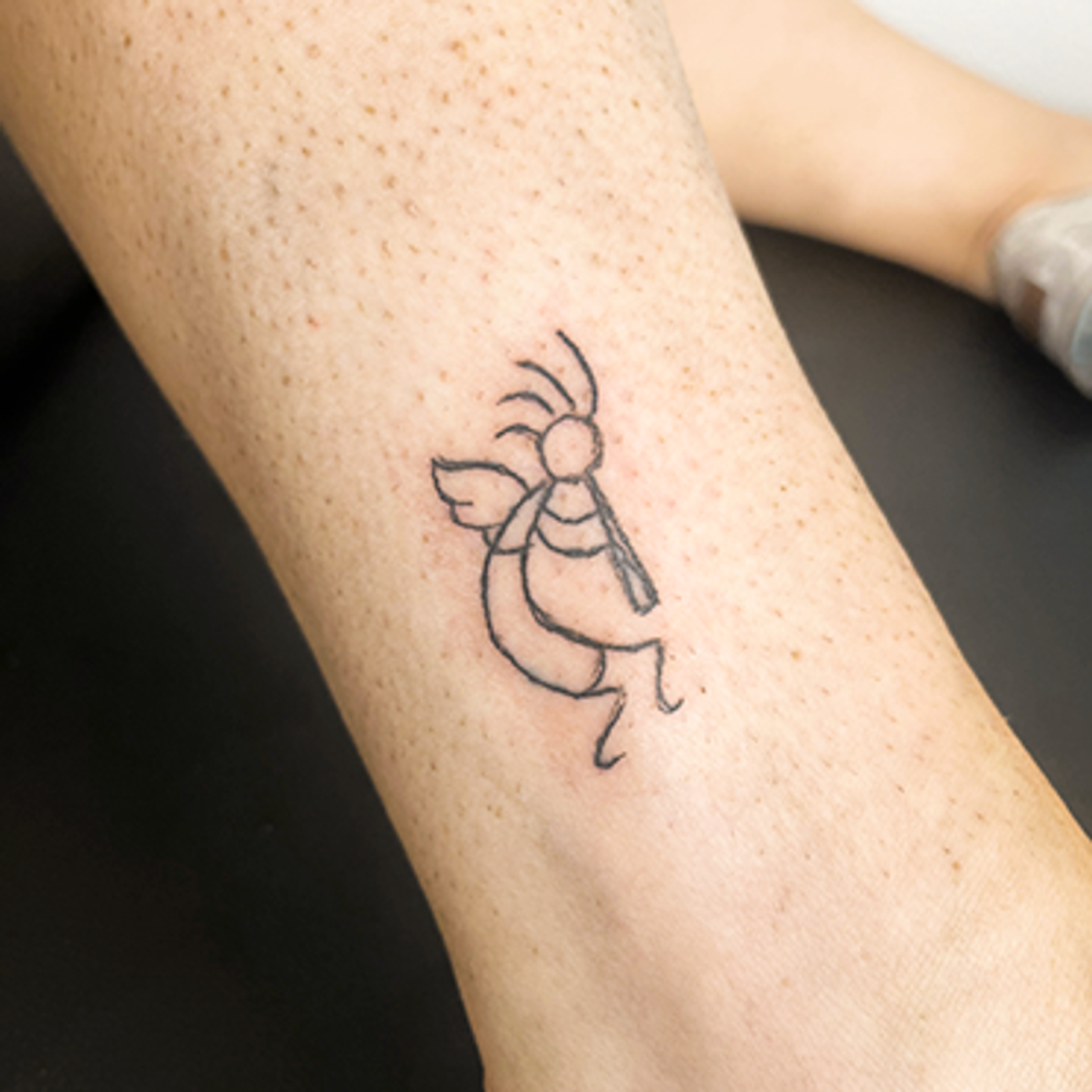 ephemeral being tattooed