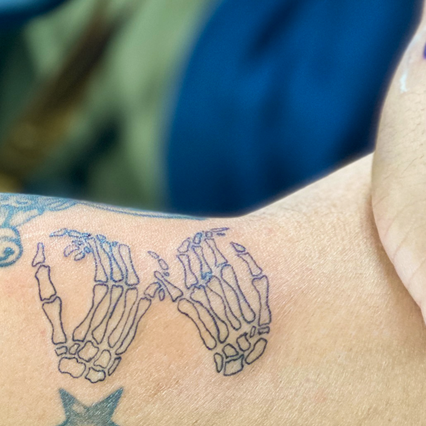 ephemeral being tattooed