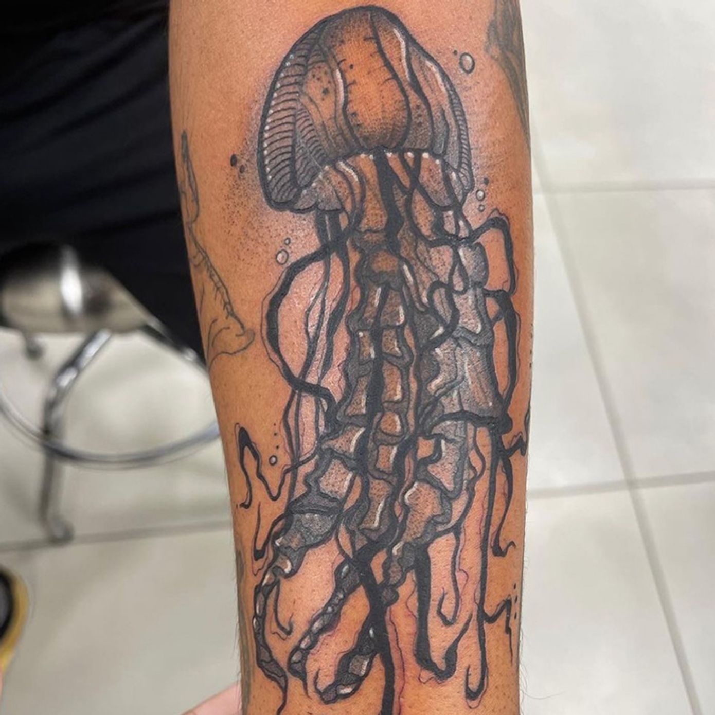 ephemeral being tattooed