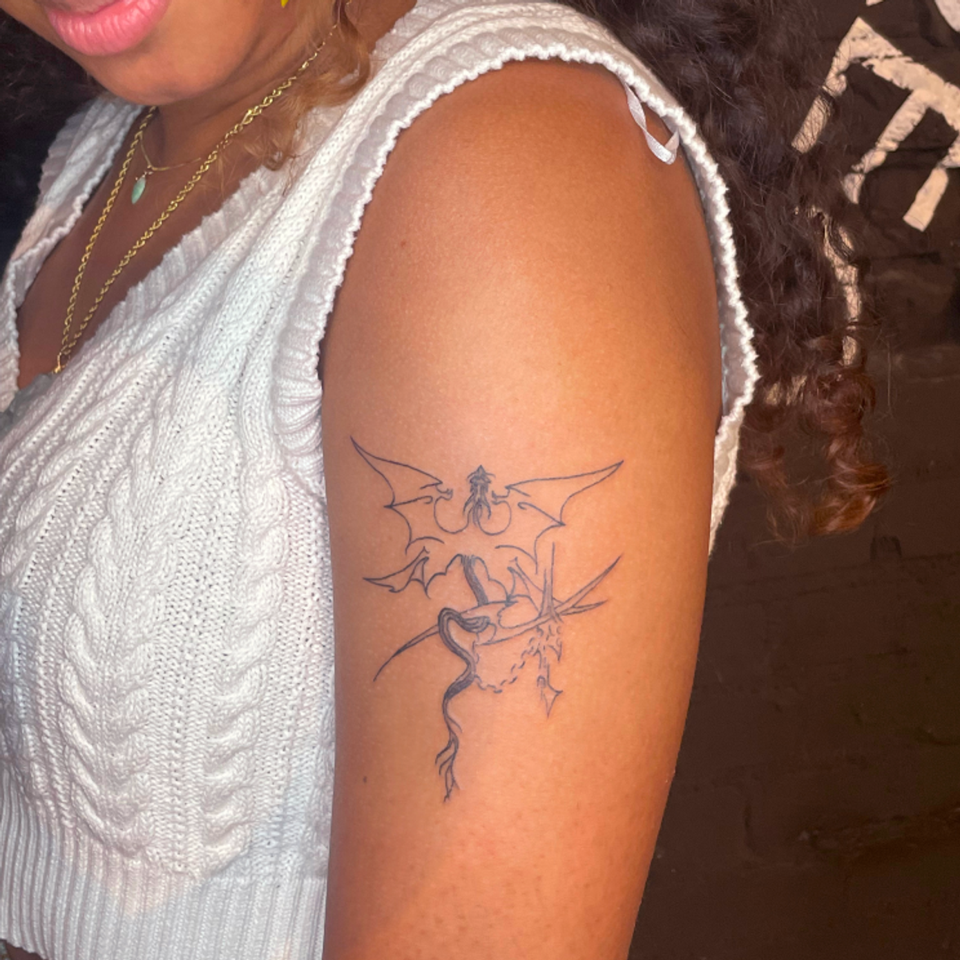 ephemeral being tattooed