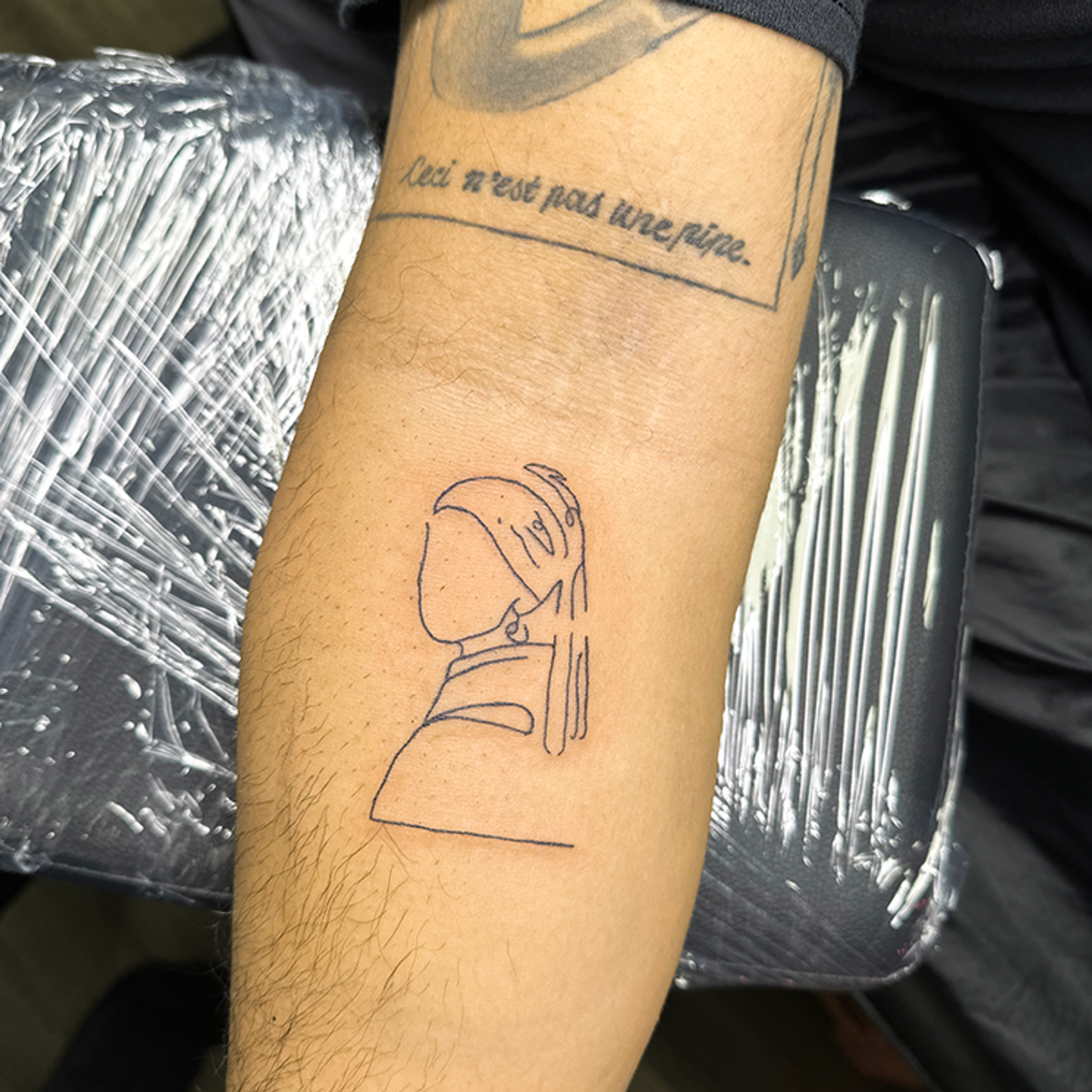 ephemeral being tattooed