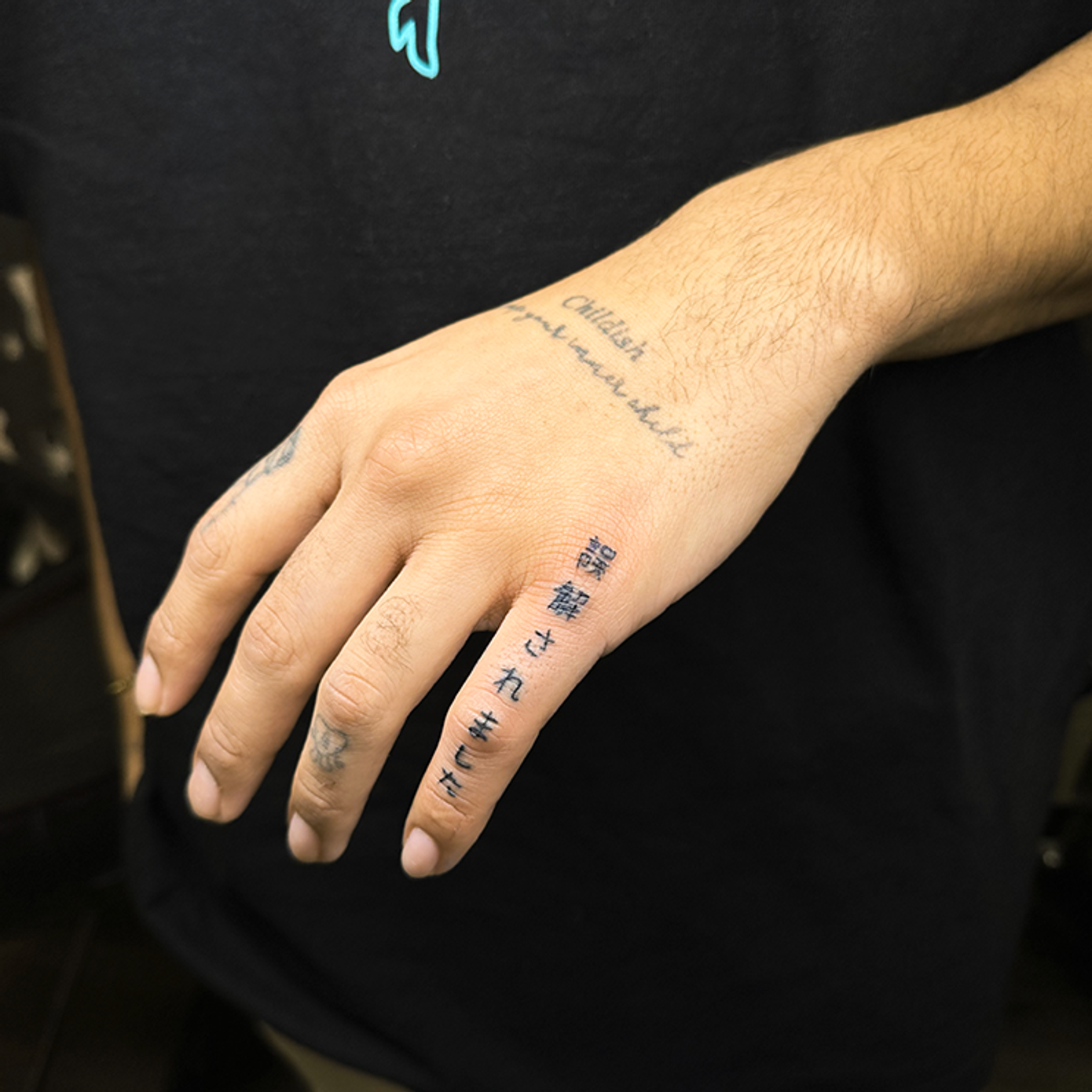 ephemeral being tattooed