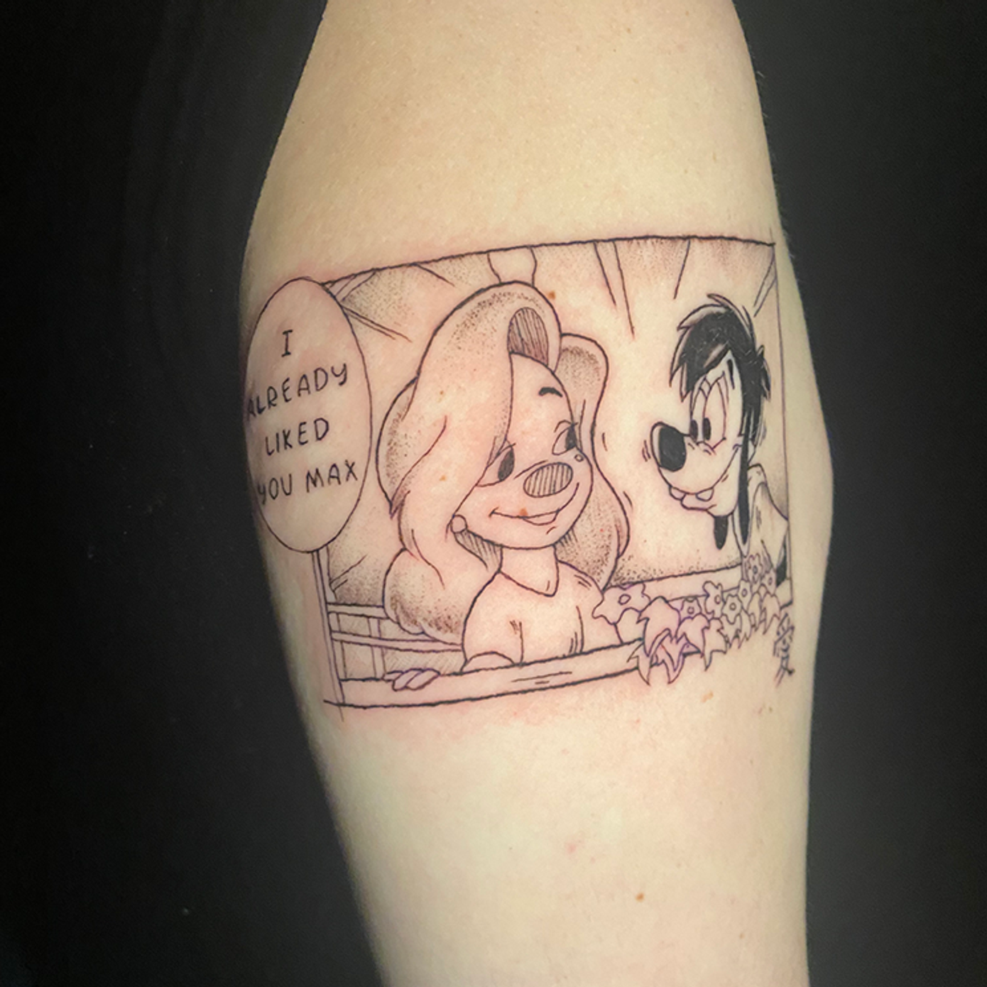 ephemeral being tattooed