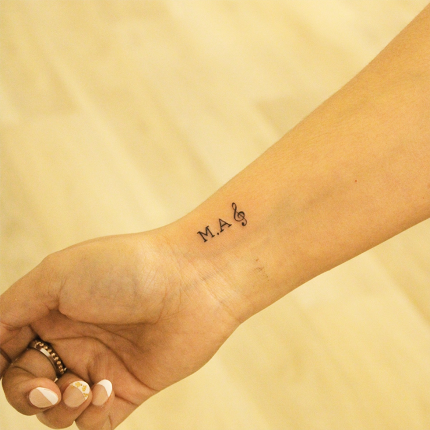 ephemeral being tattooed