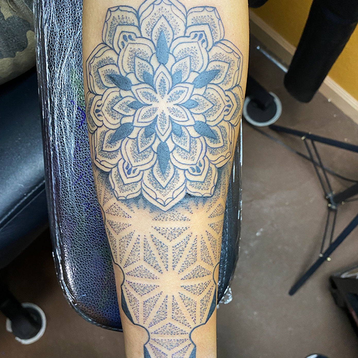 ephemeral being tattooed