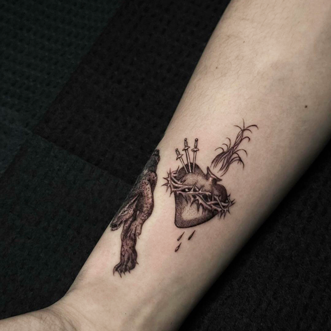ephemeral being tattooed