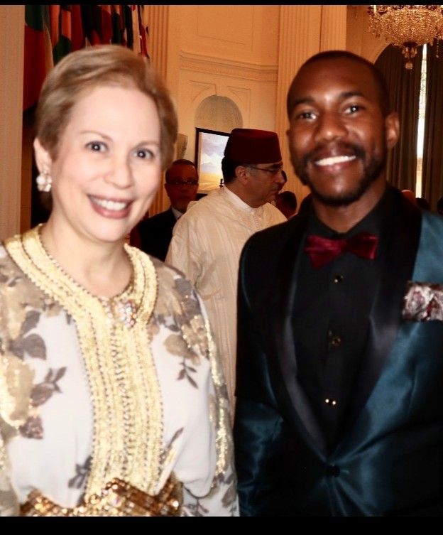 w. Royal Highness Princess Lalla Joumala Alaoui, Morocco's Ambassador to the United States