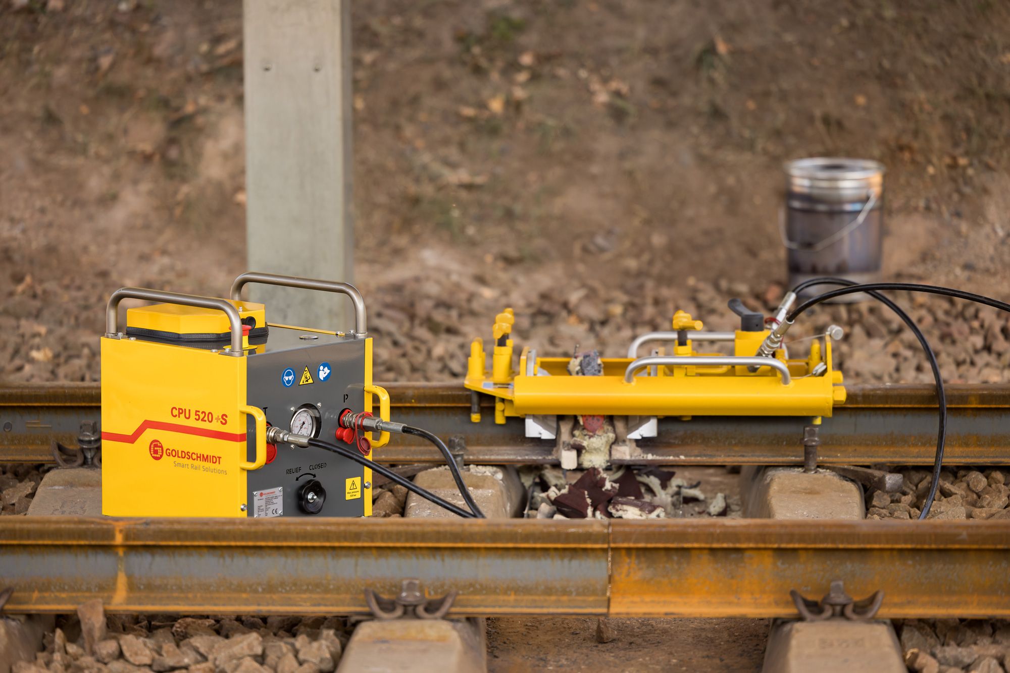 CPU 520 +s  batteridrevet aggregat for klipp