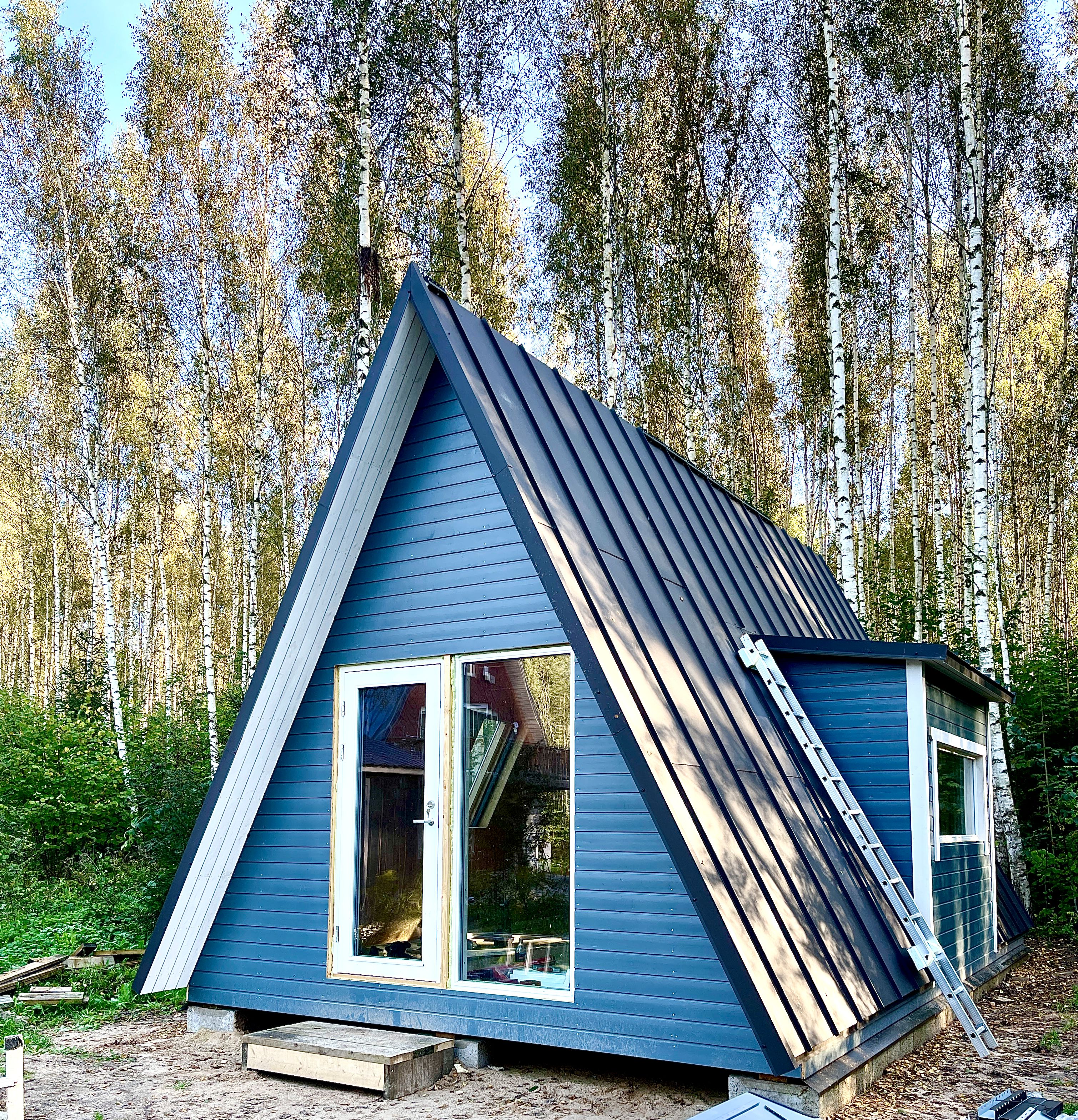 Solo+ 75 a-frame tiny house