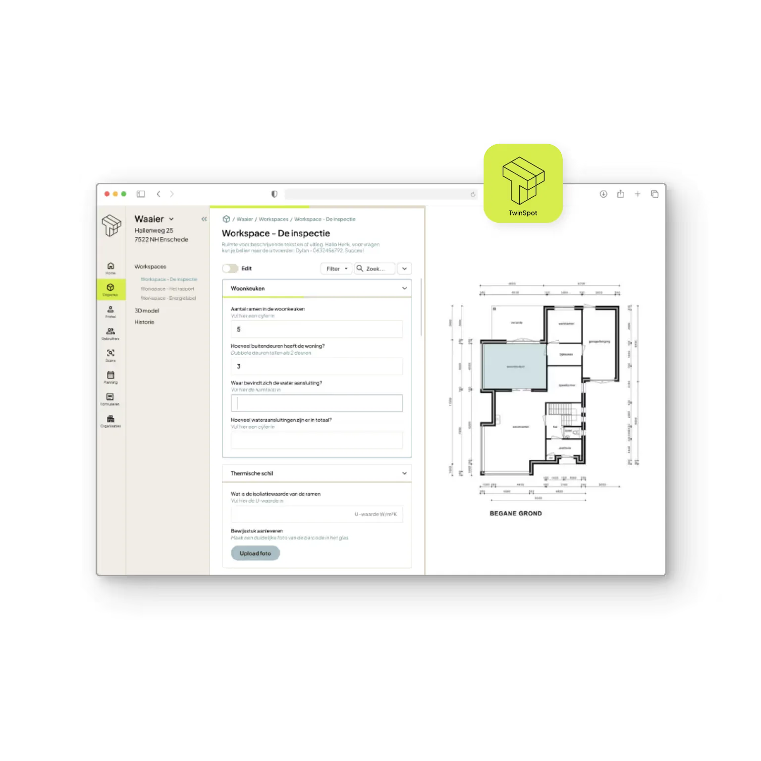 TwinSpot vastgoeddata platform